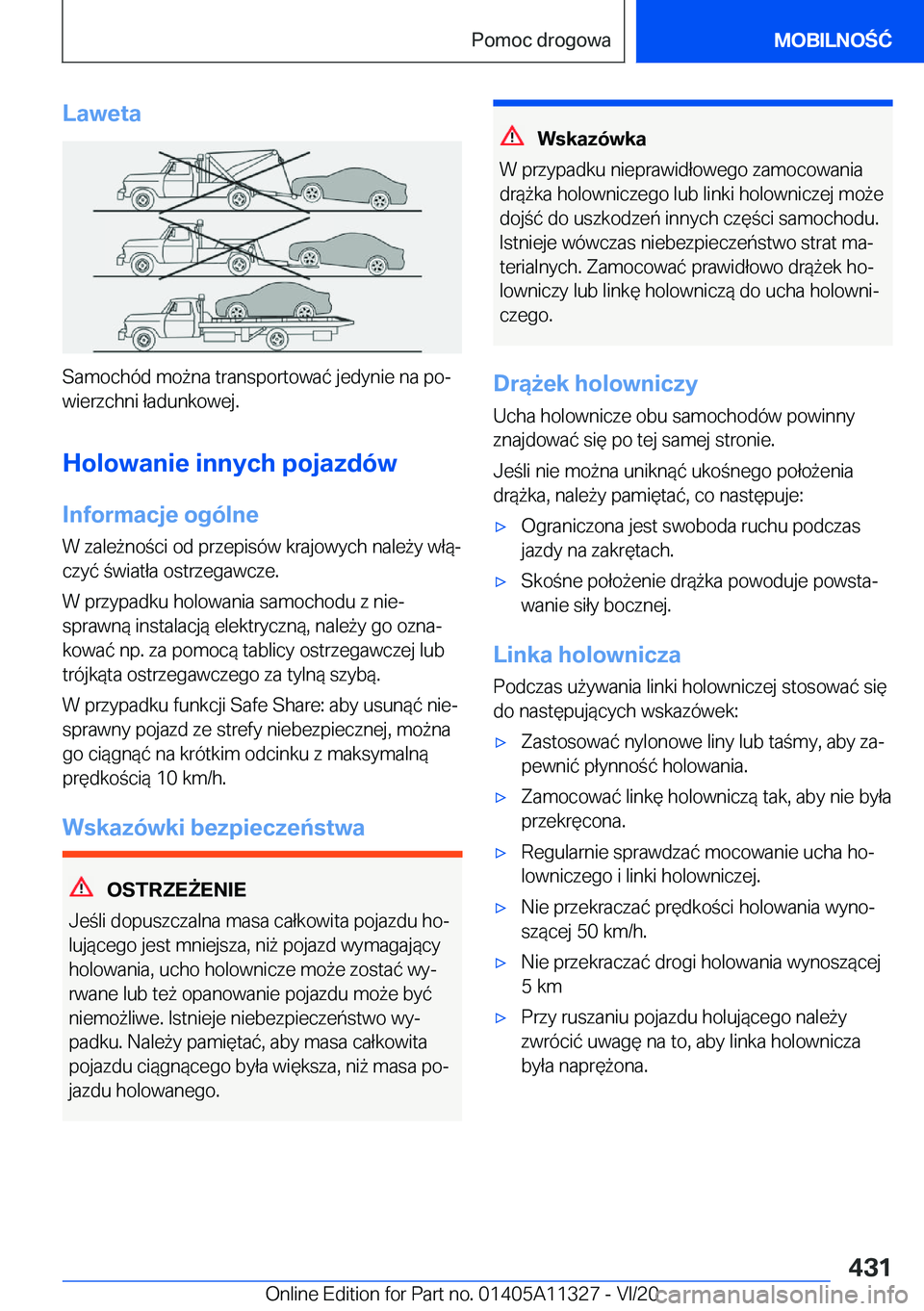 BMW 5 SERIES 2021  Instrukcja obsługi (in Polish) �L�a�w�e�t�a
�S�a�m�o�c�h�