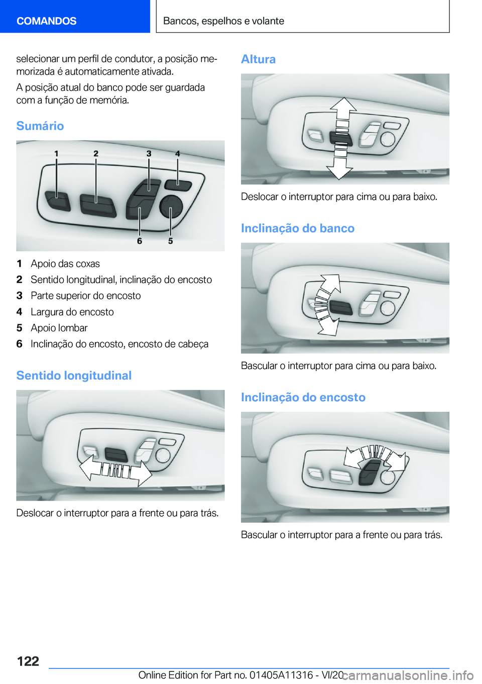 BMW 5 SERIES 2021  Manual do condutor (in Portuguese) �s�e�l�e�c�i�o�n�a�r��u�m��p�e�r�f�i�l��d�e��c�o�n�d�u�t�o�r�,��a��p�o�s�i�
