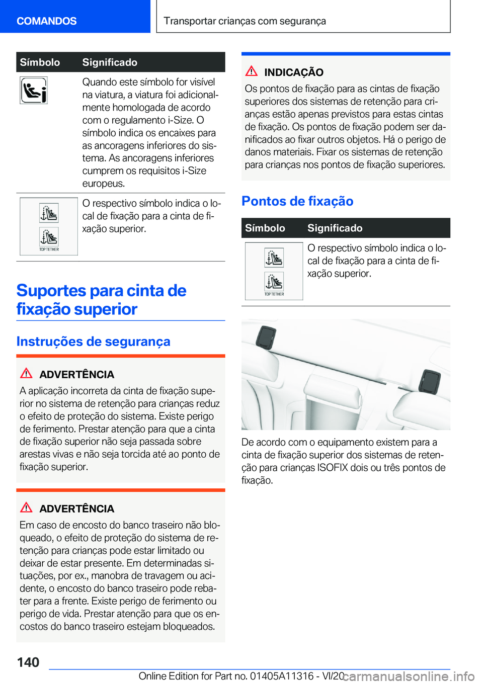 BMW 5 SERIES 2021  Manual do condutor (in Portuguese) �S�