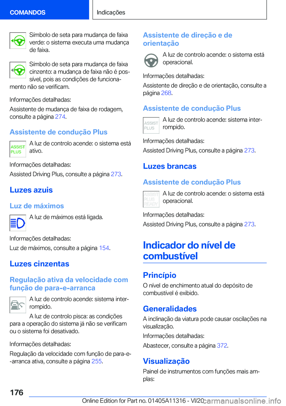 BMW 5 SERIES 2021  Manual do condutor (in Portuguese) �S�