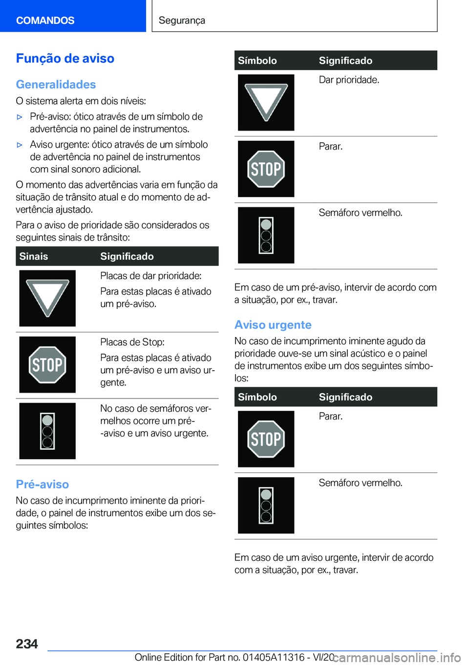 BMW 5 SERIES 2021  Manual do condutor (in Portuguese) �F�u�n�