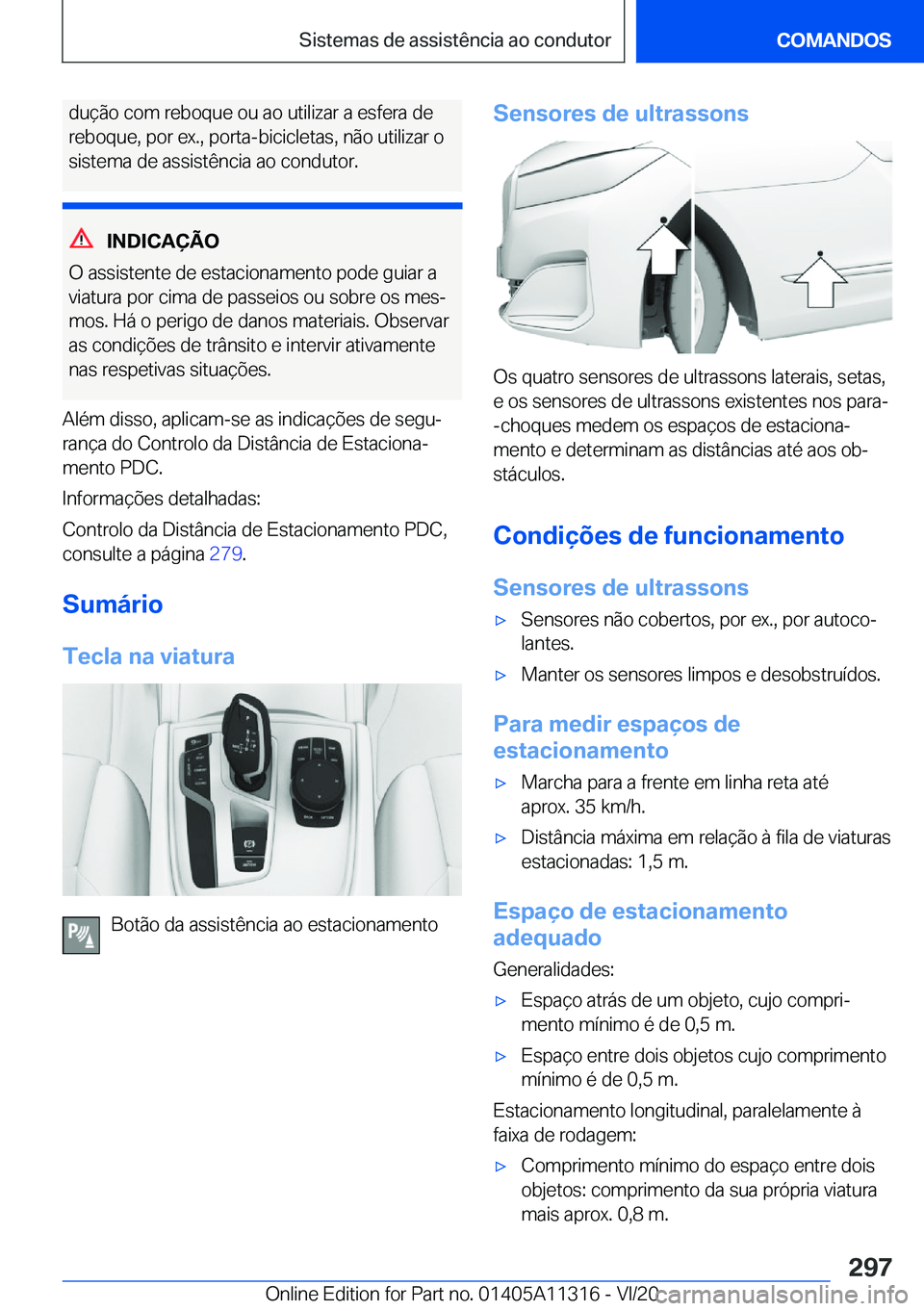 BMW 5 SERIES 2021  Manual do condutor (in Portuguese) �d�u�