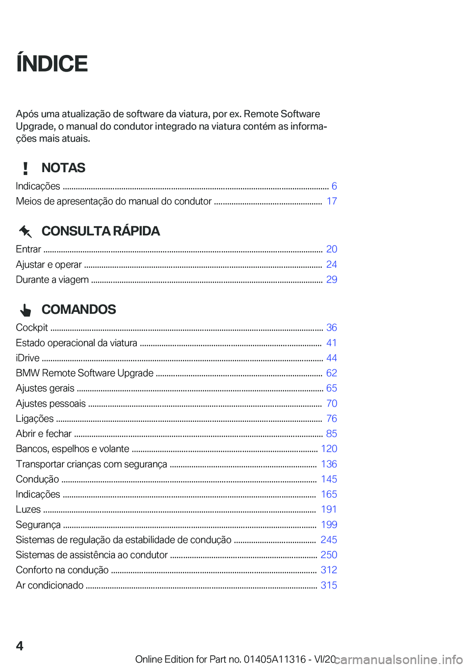 BMW 5 SERIES 2021  Manual do condutor (in Portuguese) �