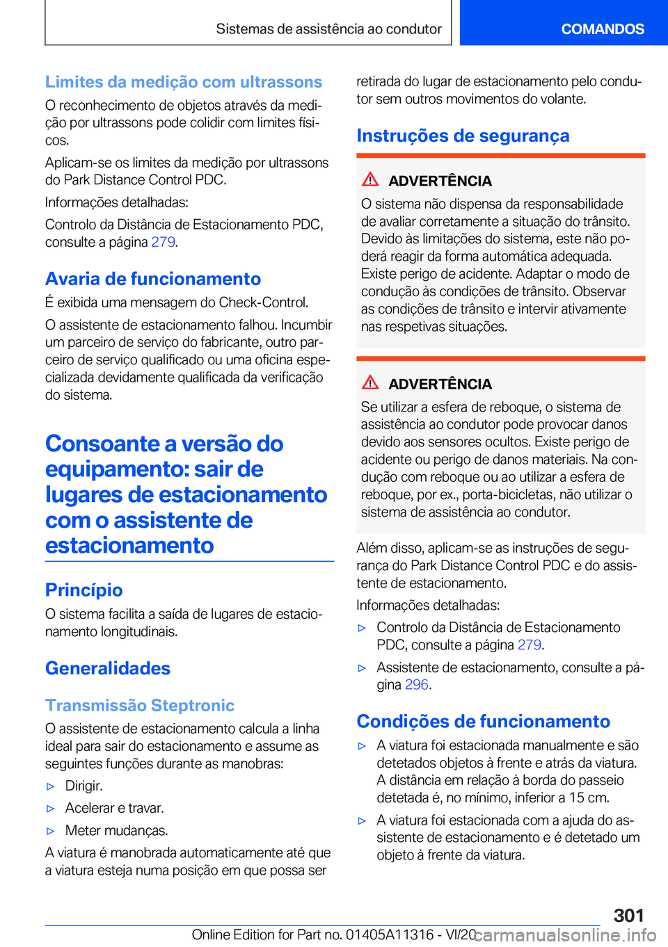 BMW 5 SERIES 2021  Manual do condutor (in Portuguese) �L�i�m�i�t�e�s��d�a��m�e�d�i�