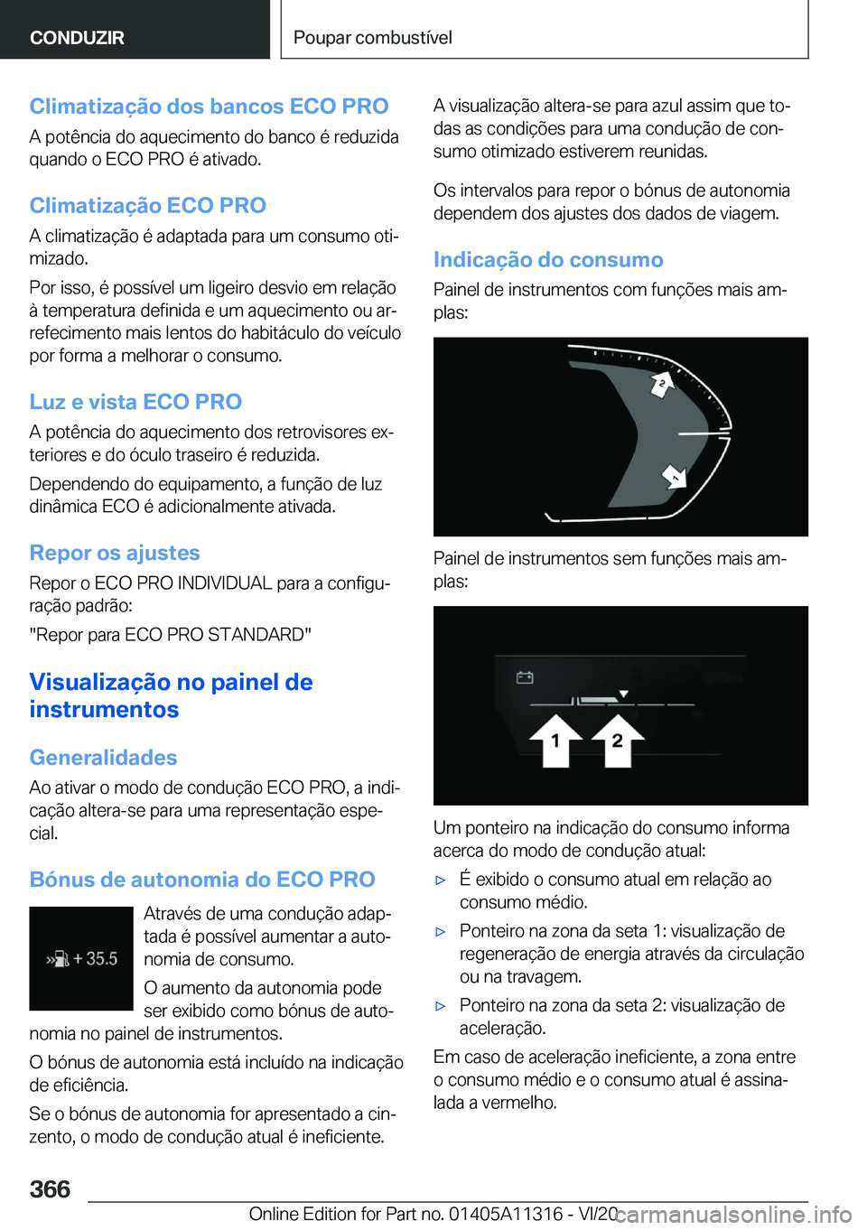 BMW 5 SERIES 2021  Manual do condutor (in Portuguese) �C�l�i�m�a�t�i�z�a�