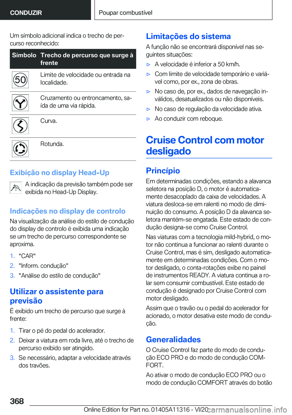 BMW 5 SERIES 2021  Manual do condutor (in Portuguese) �U�m��s�