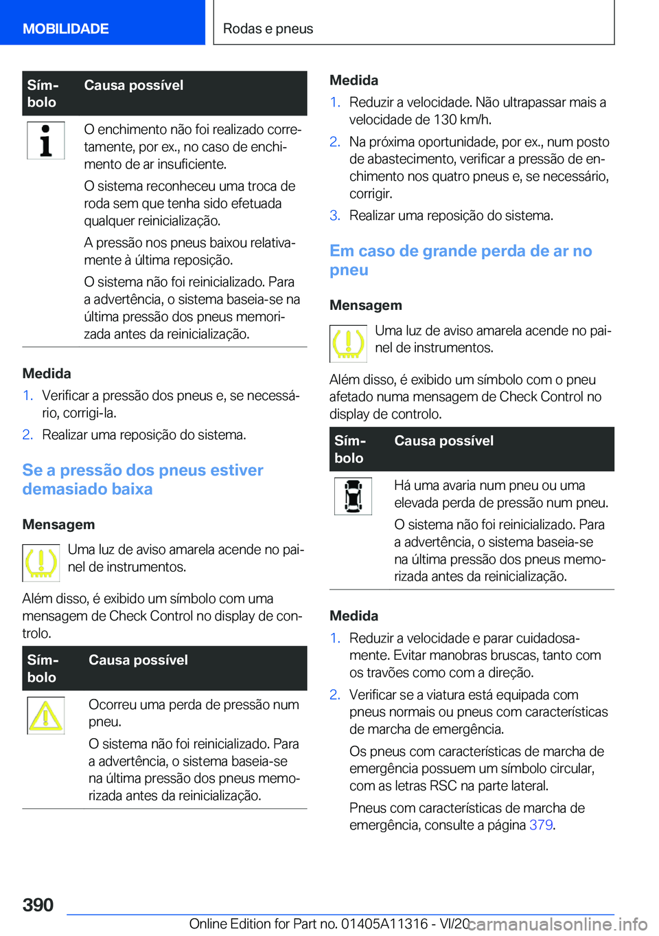 BMW 5 SERIES 2021  Manual do condutor (in Portuguese) �S�