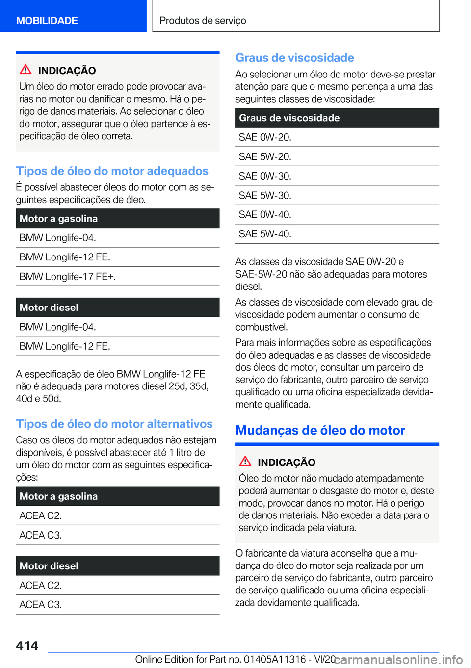 BMW 5 SERIES 2021  Manual do condutor (in Portuguese) �I�N�D�I�C�A�