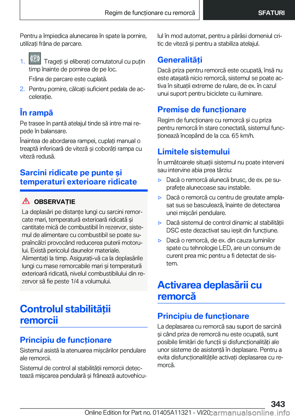 BMW 5 SERIES 2021  Ghiduri De Utilizare (in Romanian) �P�e�n�t�r�u��a��