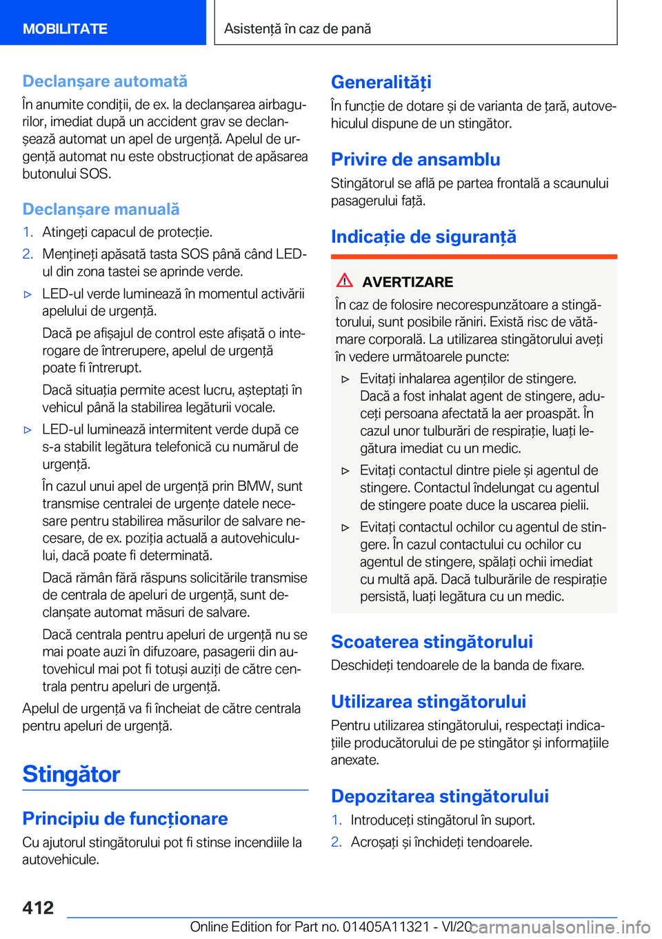 BMW 5 SERIES 2021  Ghiduri De Utilizare (in Romanian) �D�e�c�l�a�n&�a�r�e��a�u�t�o�m�a�t�
