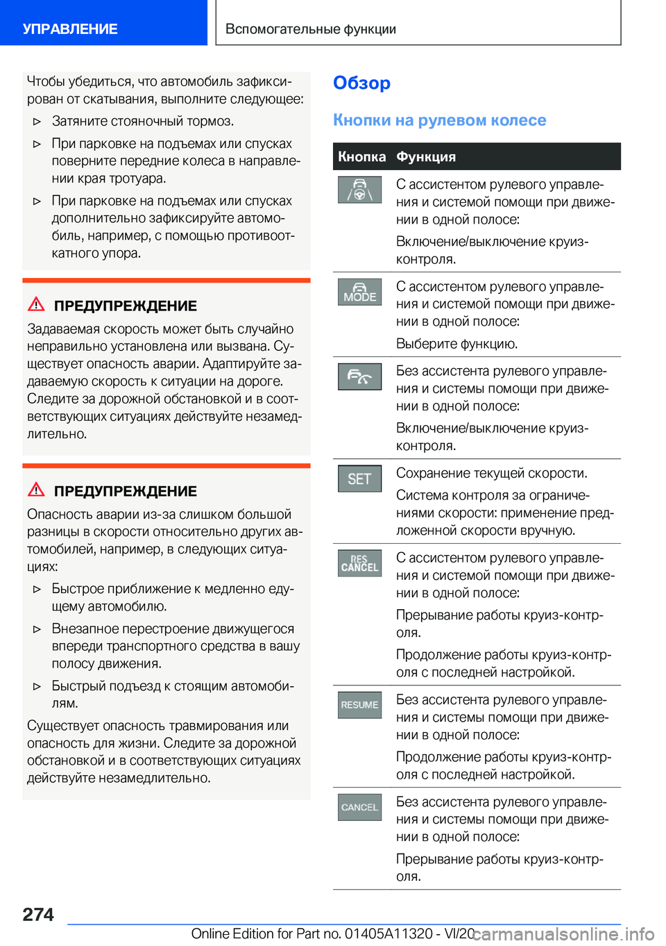 BMW 5 SERIES 2021  Руково  