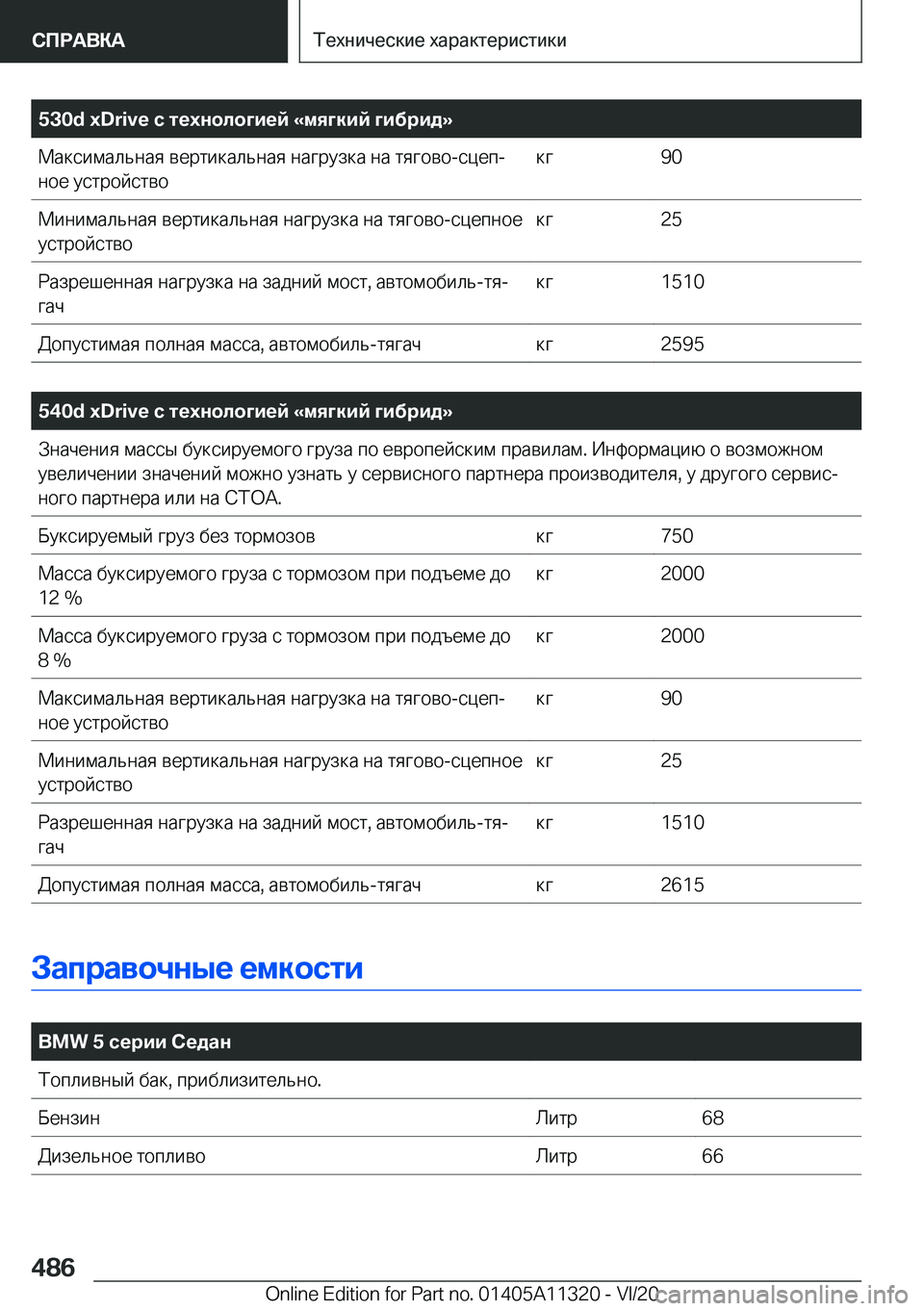 BMW 5 SERIES 2021  Руково �5�3�0�d��x�D�r�i�v�e�