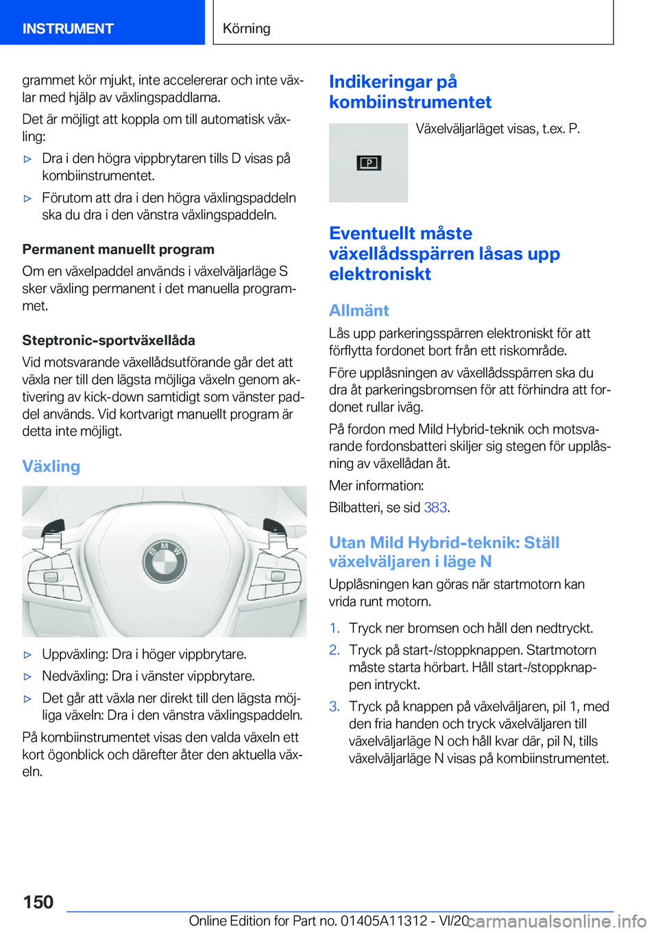 BMW 5 SERIES 2021  InstruktionsbÖcker (in Swedish) �g�r�a�m�m�e�t��k�