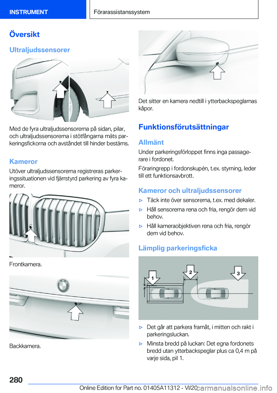 BMW 5 SERIES 2021  InstruktionsbÖcker (in Swedish) �