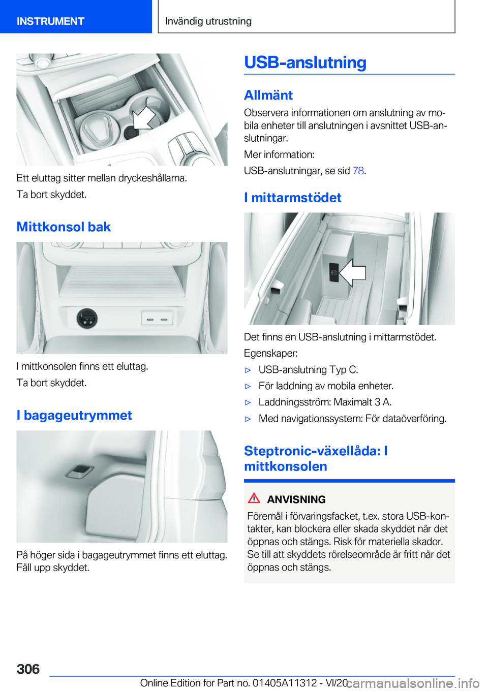 BMW 5 SERIES 2021  InstruktionsbÖcker (in Swedish) �E�t�t��e�l�u�t�t�a�g��s�i�t�t�e�r��m�e�l�l�a�n��d�r�y�c�k�e�s�h�å�l�l�a�r�n�a�.
�T�a��b�o�r�t��s�k�y�d�d�e�t�.
�M�i�t�t�k�o�n�s�o�l��b�a�k
�I��m�i�t�t�k�o�n�s�o�l�e�n��f�i�n�n�s��e�t�t��e