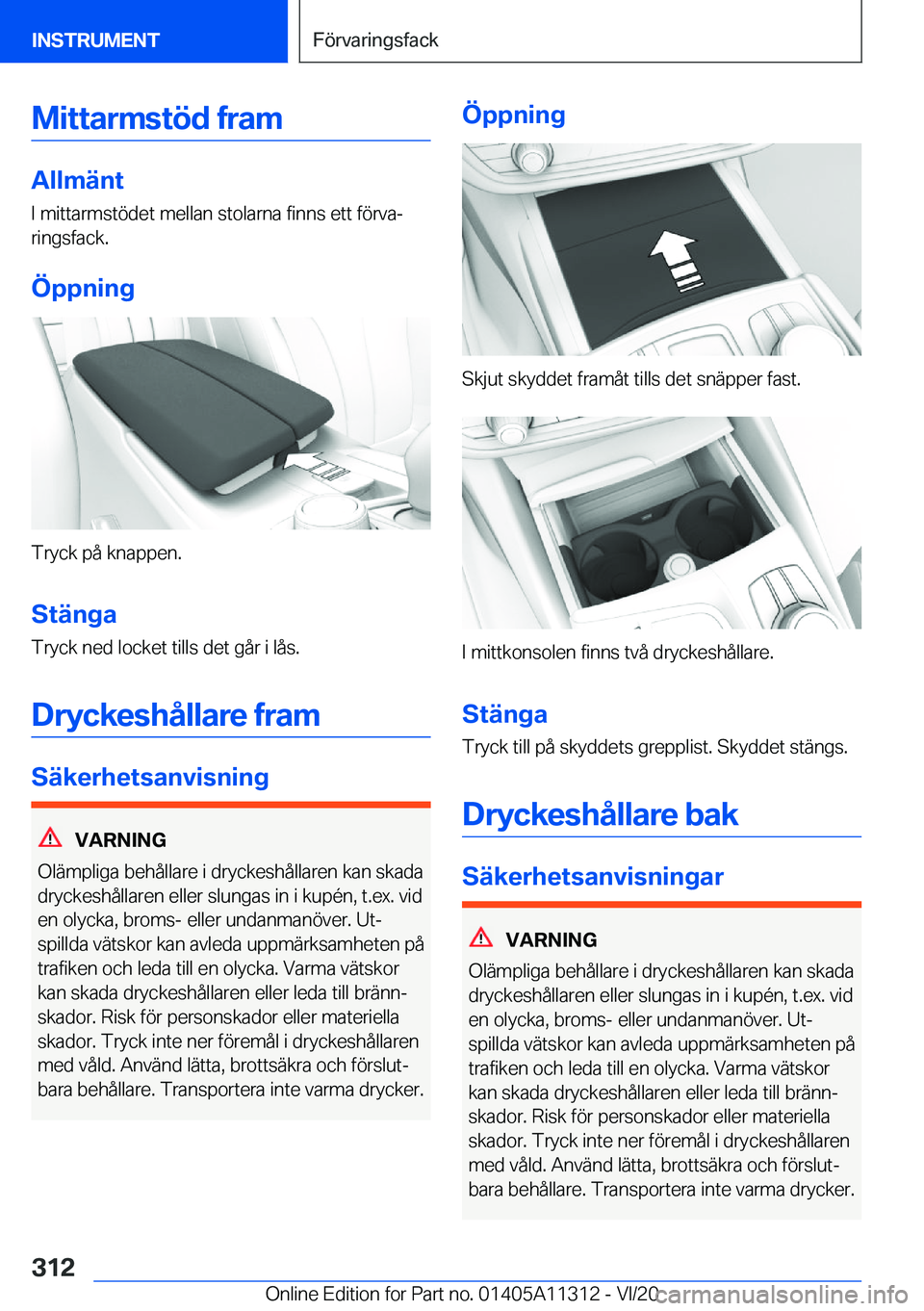 BMW 5 SERIES 2021  InstruktionsbÖcker (in Swedish) �M�i�t�t�a�r�m�s�t�