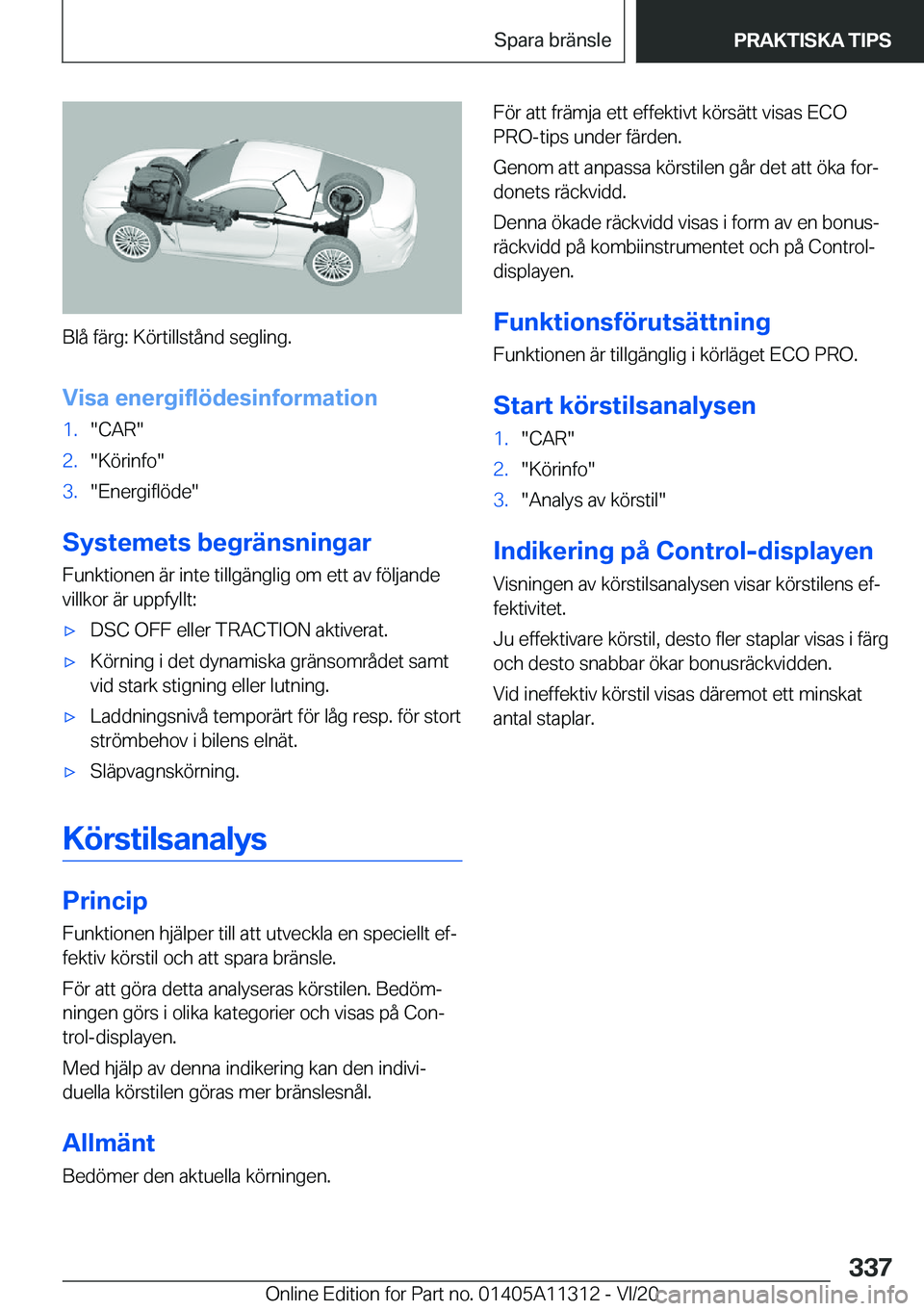 BMW 5 SERIES 2021  InstruktionsbÖcker (in Swedish) �B�l�å��f�ä�r�g�:��K�