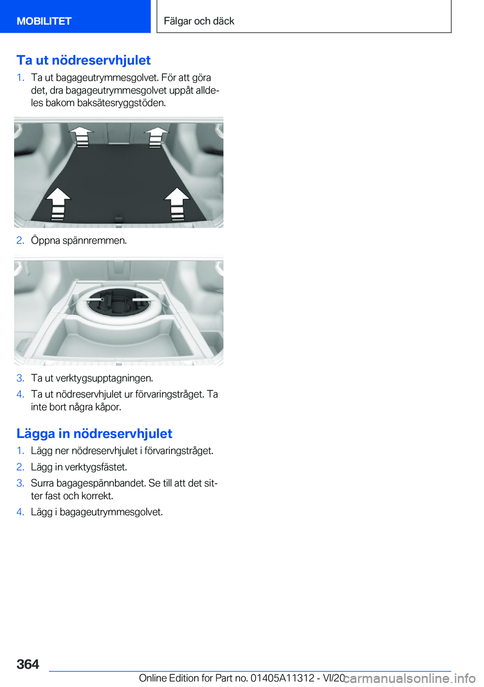 BMW 5 SERIES 2021  InstruktionsbÖcker (in Swedish) �T�a��u�t��n�
