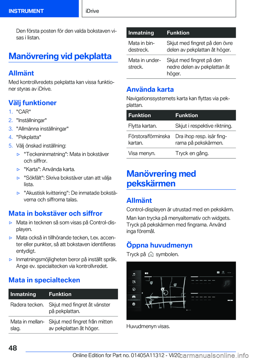 BMW 5 SERIES 2021  InstruktionsbÖcker (in Swedish) �D�e�n��f�