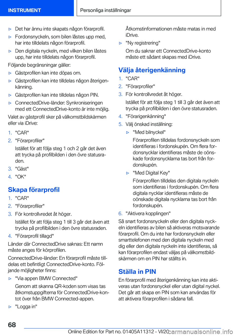 BMW 5 SERIES 2021  InstruktionsbÖcker (in Swedish) 'x�D�e�t��h�a�r��ä�n�n�u��i�n�t�e��s�k�a�p�a�t�s��n�å�g�o�n��f�