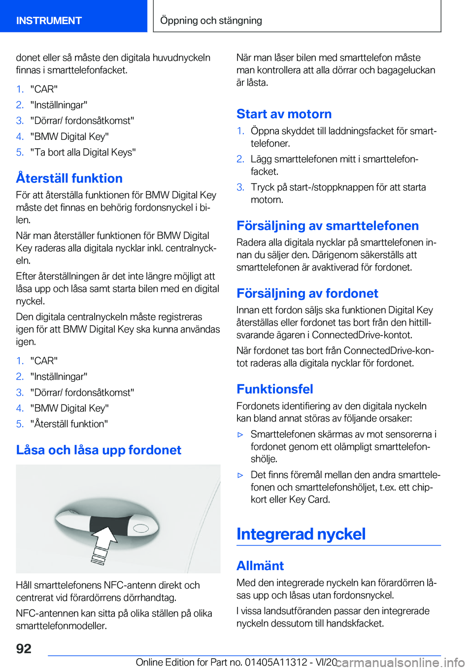 BMW 5 SERIES 2021  InstruktionsbÖcker (in Swedish) �d�o�n�e�t��e�l�l�e�r��s�å��m�å�s�t�e��d�e�n��d�i�g�i�t�a�l�a��h�u�v�u�d�n�y�c�k�e�l�n�f�i�n�n�a�s��i��s�m�a�r�t�t�e�l�e�f�o�n�f�a�c�k�e�t�.�1�.��C�A�R��2�.��I�n�s�t�ä�l�l�n�i�n�g�a�r��