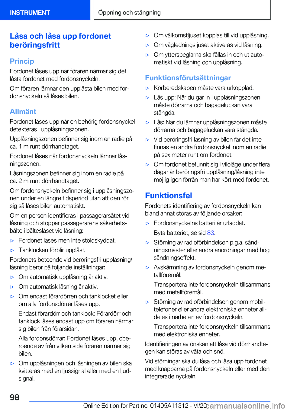 BMW 5 SERIES 2021  InstruktionsbÖcker (in Swedish) �L�å�s�a��o�c�h��l�å�s�a��u�p�p��f�o�r�d�o�n�e�t
�b�e�r�