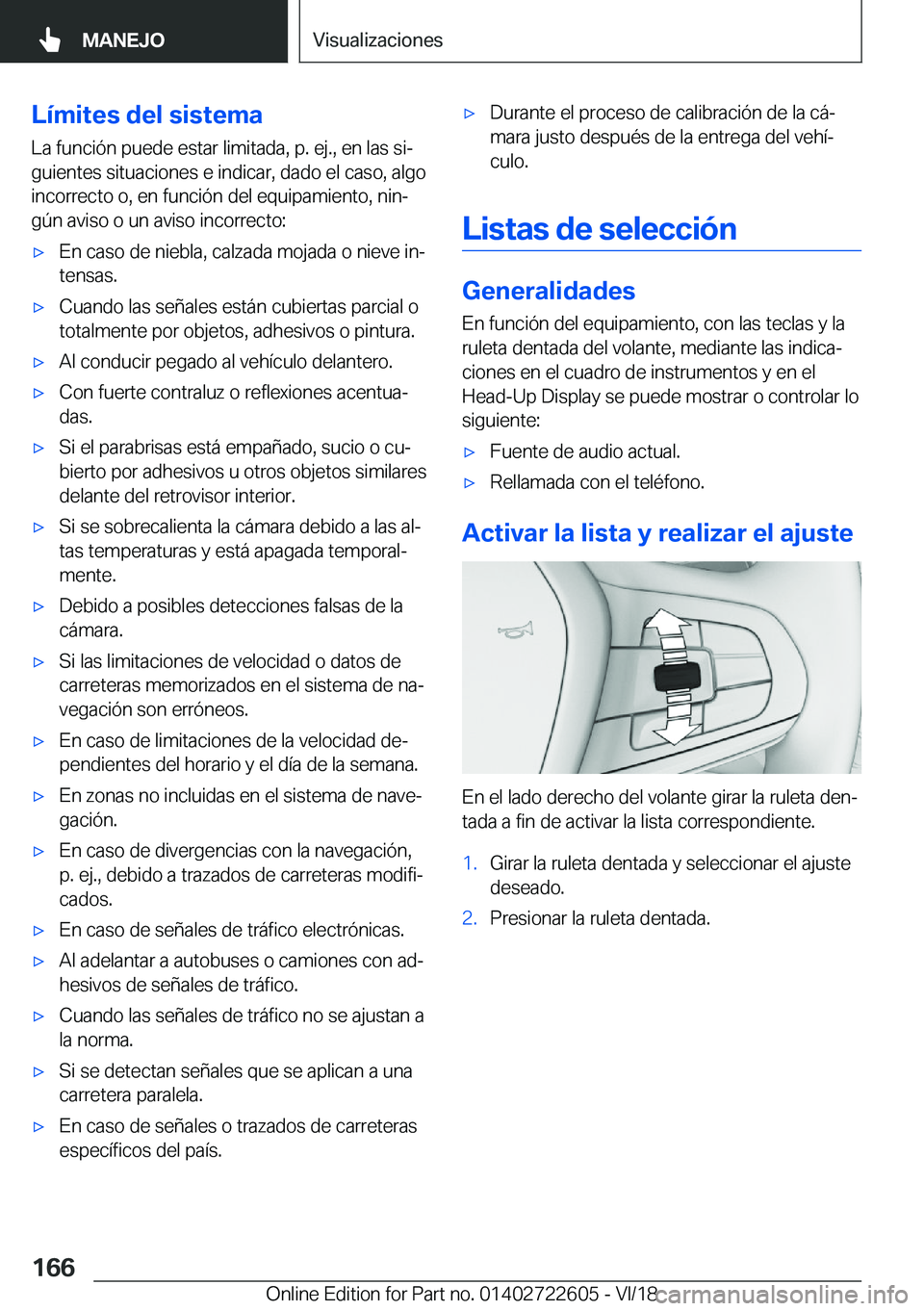 BMW 5 SERIES 2019  Manuales de Empleo (in Spanish) �L�
