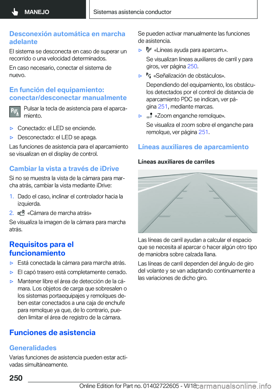 BMW 5 SERIES 2019  Manuales de Empleo (in Spanish) �D�e�s�c�o�n�e�x�i�