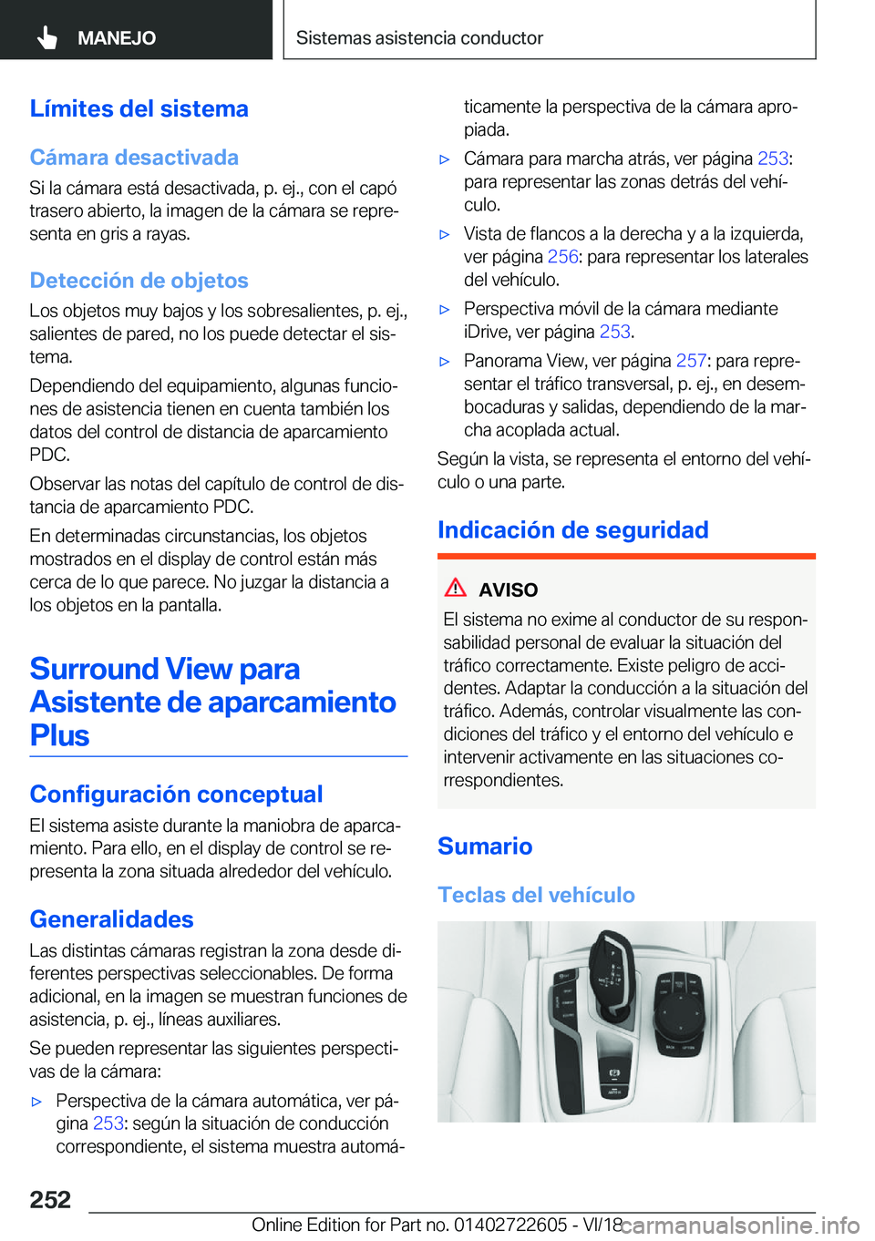 BMW 5 SERIES 2019  Manuales de Empleo (in Spanish) �L�