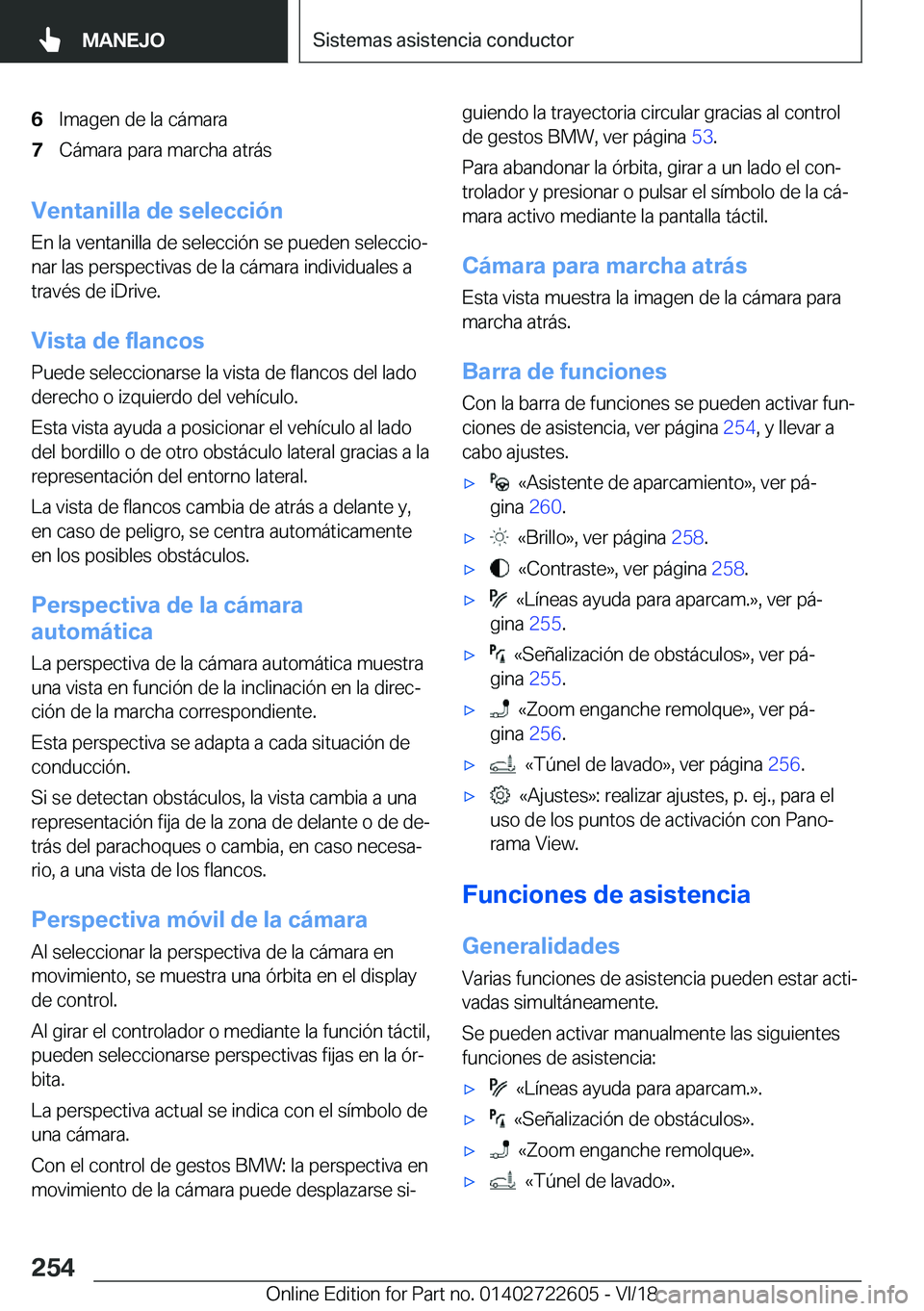 BMW 5 SERIES 2019  Manuales de Empleo (in Spanish) �6�I�m�a�g�e�n��d�e��l�a��c�