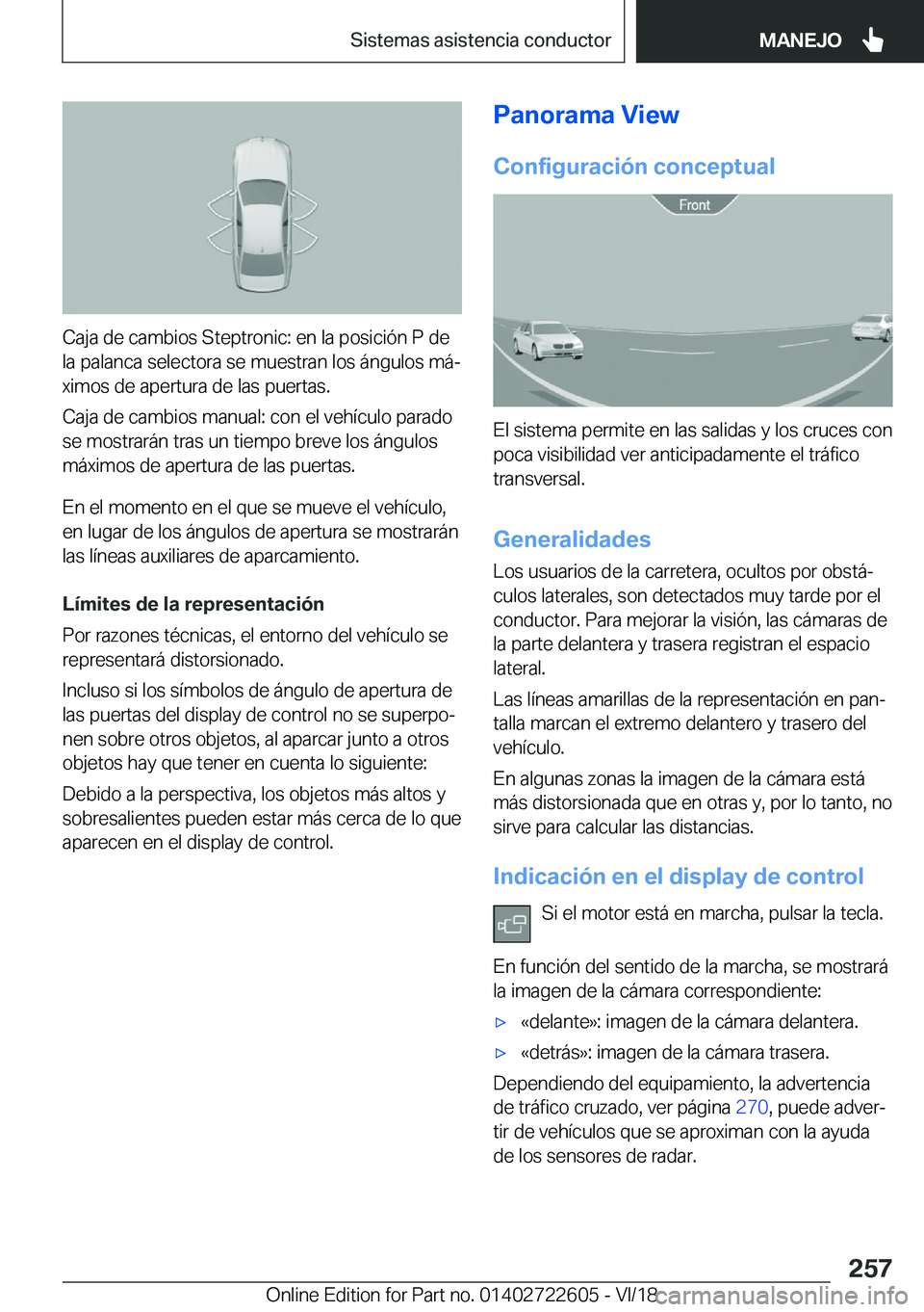 BMW 5 SERIES 2019  Manuales de Empleo (in Spanish) �C�a�j�a��d�e��c�a�m�b�i�o�s��S�t�e�p�t�r�o�n�i�c�:��e�n��l�a��p�o�s�i�c�i�