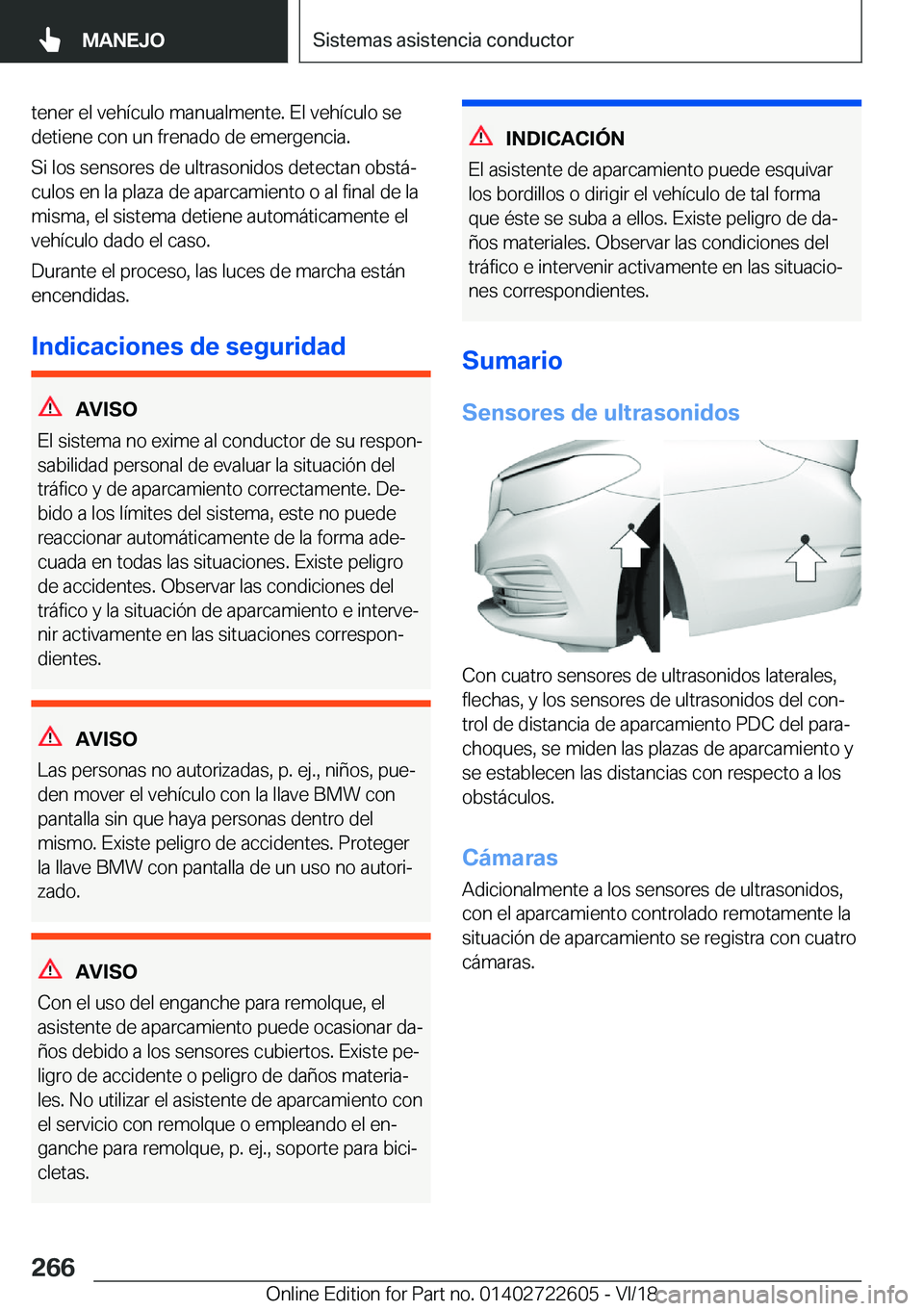 BMW 5 SERIES 2019  Manuales de Empleo (in Spanish) �t�e�n�e�r��e�l��v�e�h�