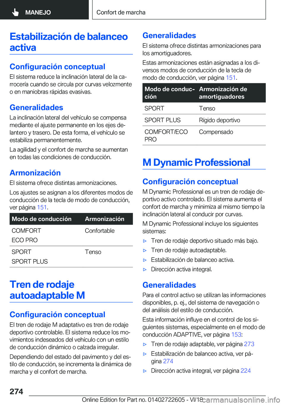 BMW 5 SERIES 2019  Manuales de Empleo (in Spanish) �E�s�t�a�b�i�l�i�z�a�c�i�