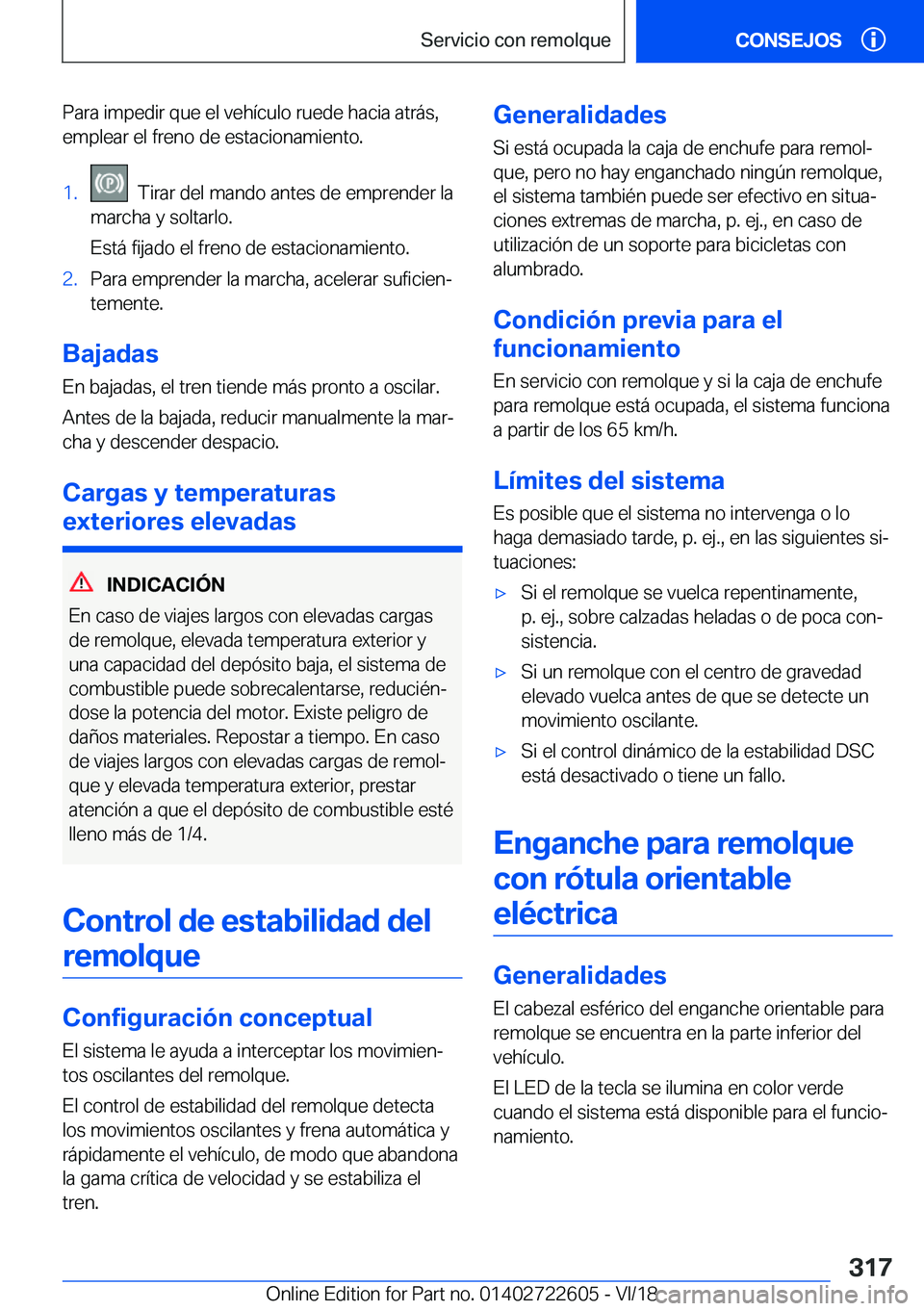 BMW 5 SERIES 2019  Manuales de Empleo (in Spanish) �P�a�r�a��i�m�p�e�d�i�r��q�u�e��e�l��v�e�h�
