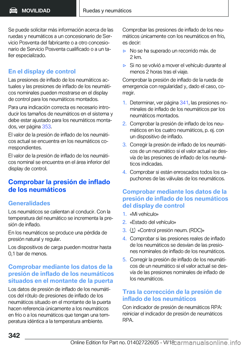 BMW 5 SERIES 2019  Manuales de Empleo (in Spanish) �S�e��p�u�e�d�e��s�o�l�i�c�i�t�a�r��m�
