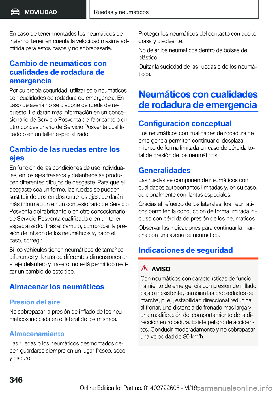 BMW 5 SERIES 2019  Manuales de Empleo (in Spanish) �E�n��c�a�s�o��d�e��t�e�n�e�r��m�o�n�t�a�d�o�s��l�o�s��n�e�u�m�