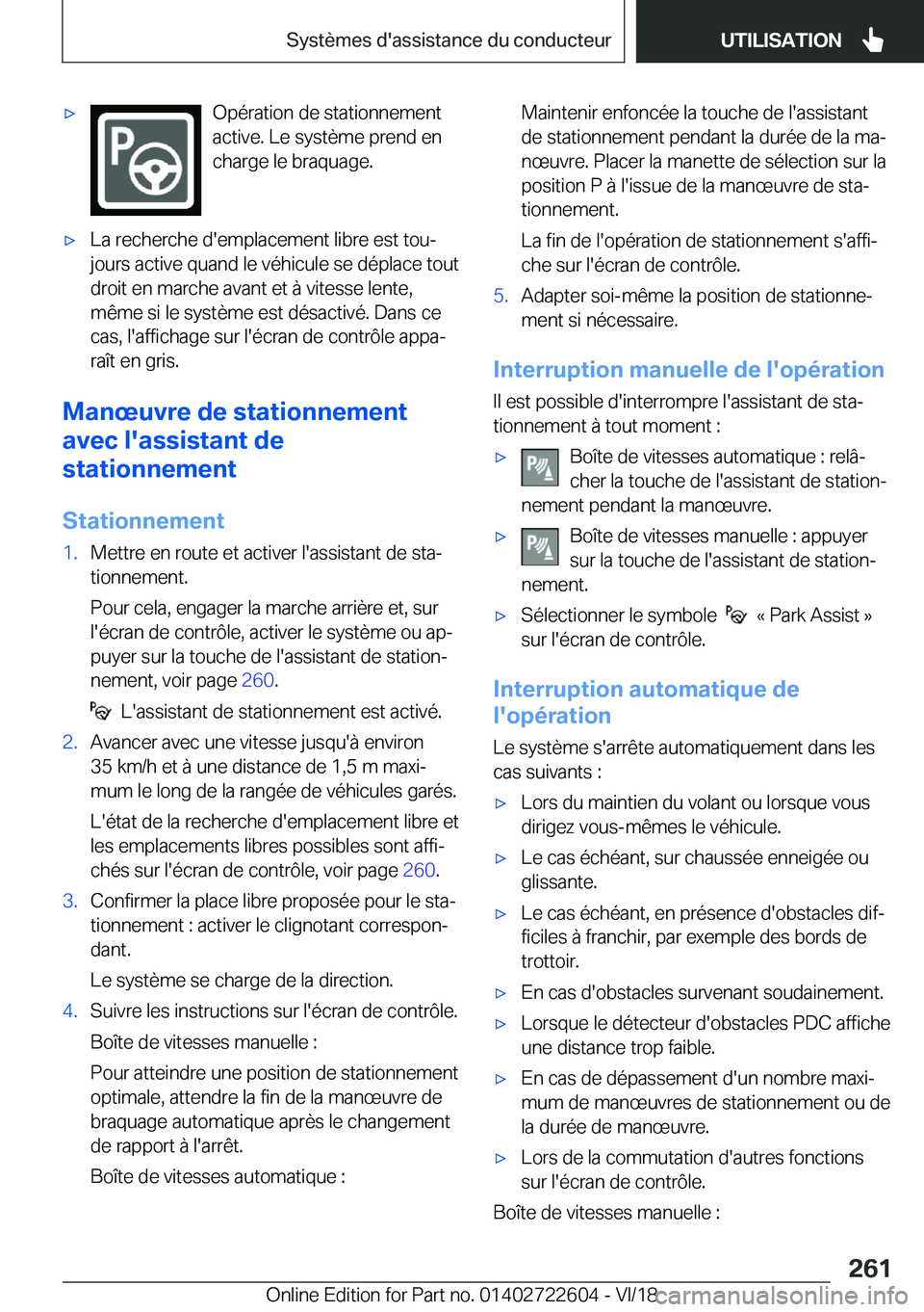 BMW 5 SERIES 2019  Notices Demploi (in French) 'x�O�p�é�r�a�t�i�o�n��d�e��s�t�a�t�i�o�n�n�e�m�e�n�t
�a�c�t�i�v�e�.��L�e��s�y�s�t�è�m�e��p�r�e�n�d��e�n
�c�h�a�r�g�e��l�e��b�r�a�q�u�a�g�e�.'x�L�a��r�e�c�h�e�r�c�h�e��d�'�e�m�p