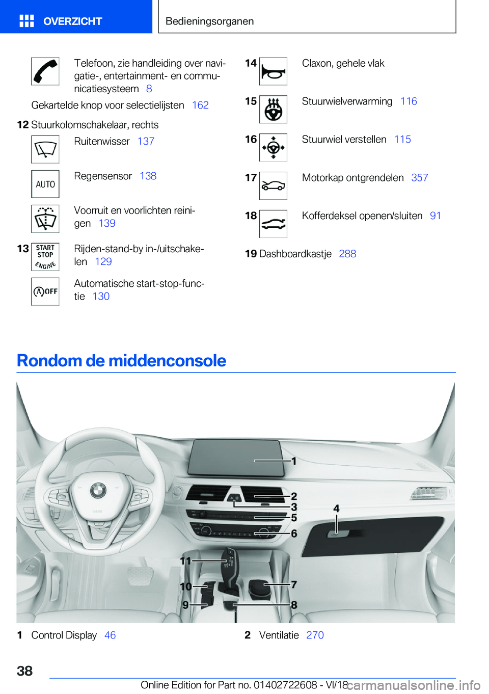 BMW 5 SERIES 2019  Instructieboekjes (in Dutch) �T�e�l�e�f�o�o�n�,��z�i�e��h�a�n�d�l�e�i�d�i�n�g��o�v�e�r��n�a�v�ij�g�a�t�i�e�-�,��e�n�t�e�r�t�a�i�n�m�e�n�t�-��e�n��c�o�m�m�uj
�n�i�c�a�t�i�e�s�y�s�t�e�e�m\_ �8�G�e�k�a�r�t�e�l�d�e��k�n�o