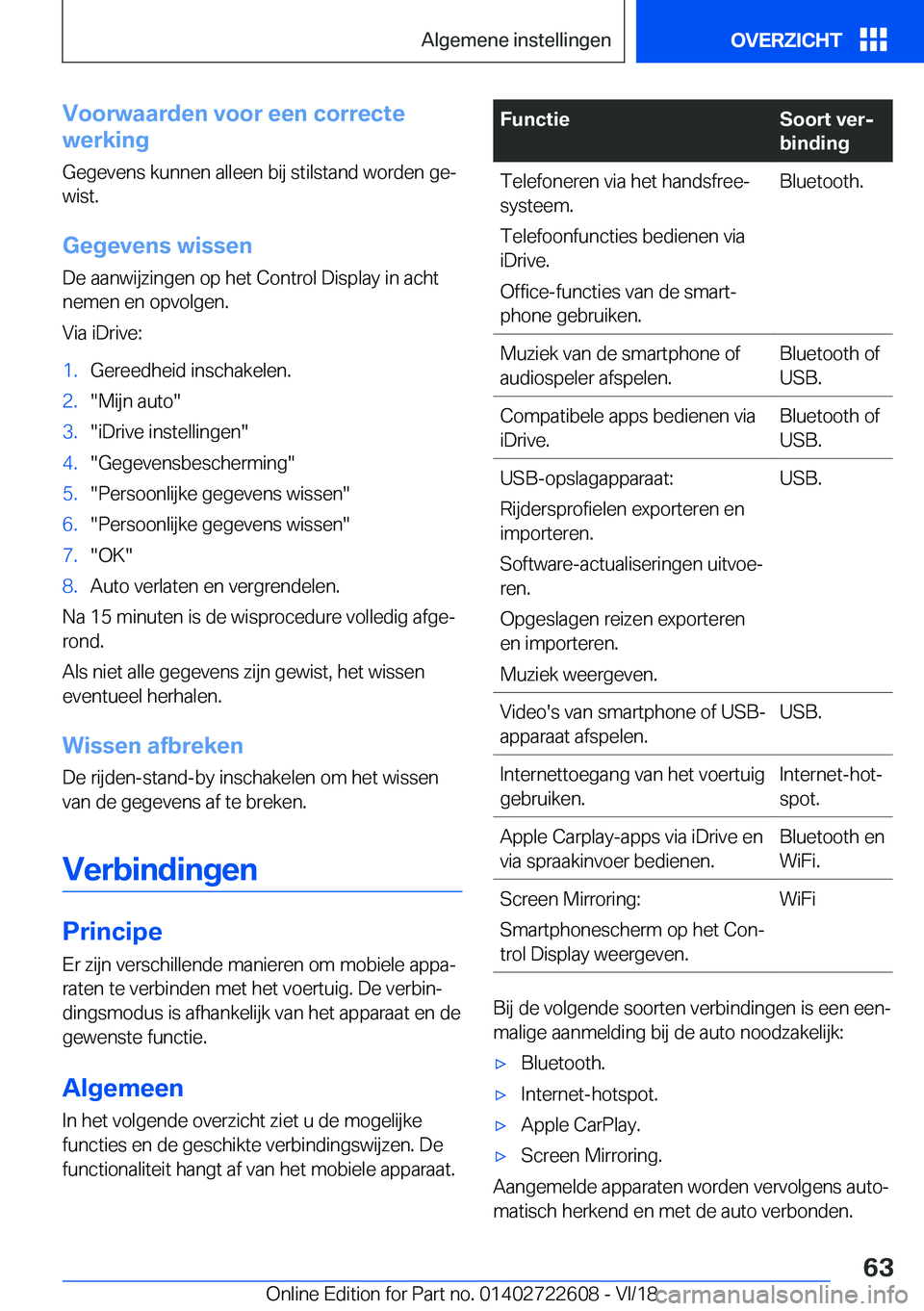BMW 5 SERIES 2019  Instructieboekjes (in Dutch) �V�o�o�r�w�a�a�r�d�e�n��v�o�o�r��e�e�n��c�o�r�r�e�c�t�e
�w�e�r�k�i�n�g
�G�e�g�e�v�e�n�s��k�u�n�n�e�n��a�l�l�e�e�n��b�i�j��s�t�i�l�s�t�a�n�d��w�o�r�d�e�n��g�ej
�w�i�s�t�.
�G�e�g�e�v�e�n�s��w