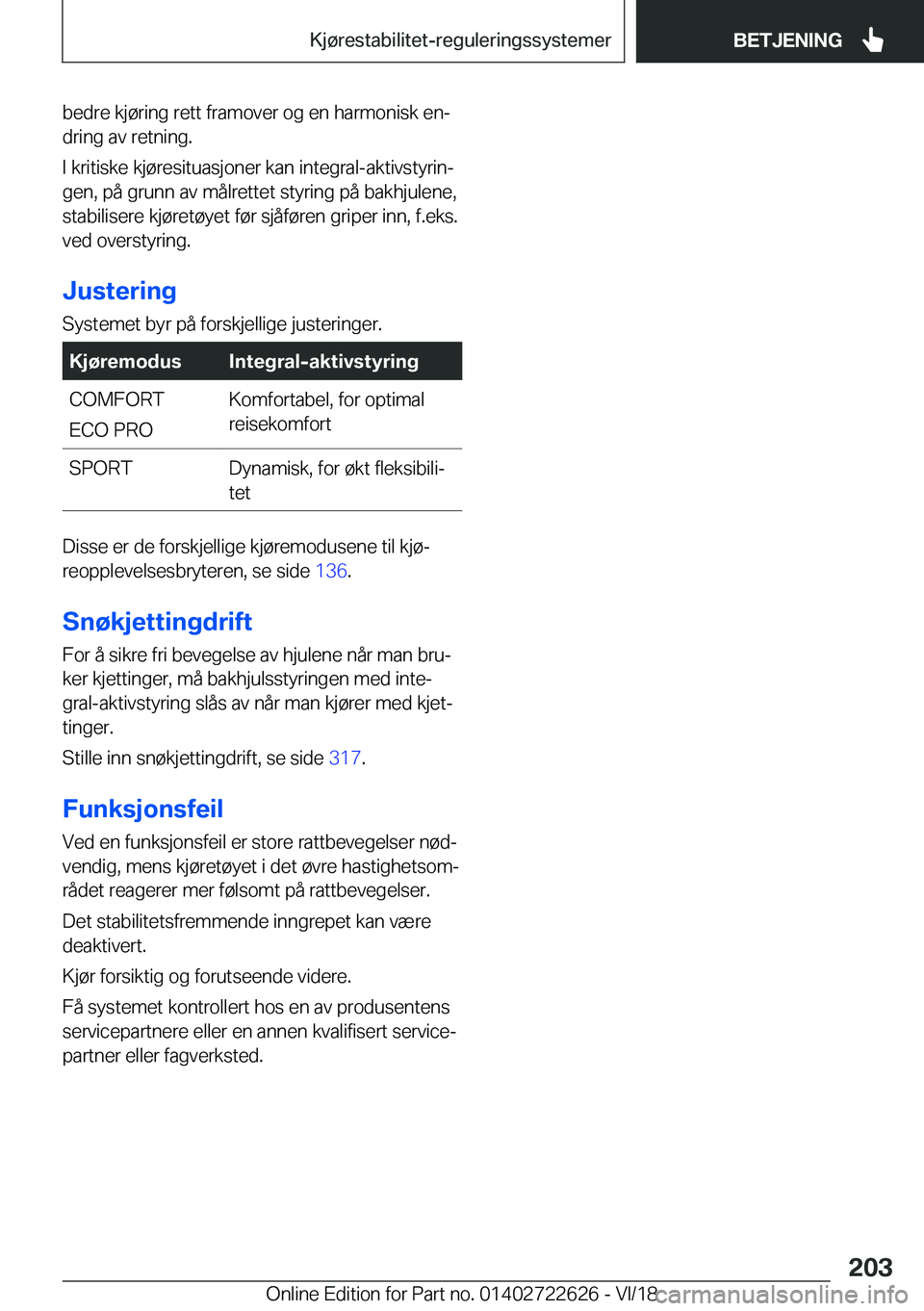 BMW 5 SERIES 2019  InstruksjonsbØker (in Norwegian) �b�e�d�r�e��k�j�