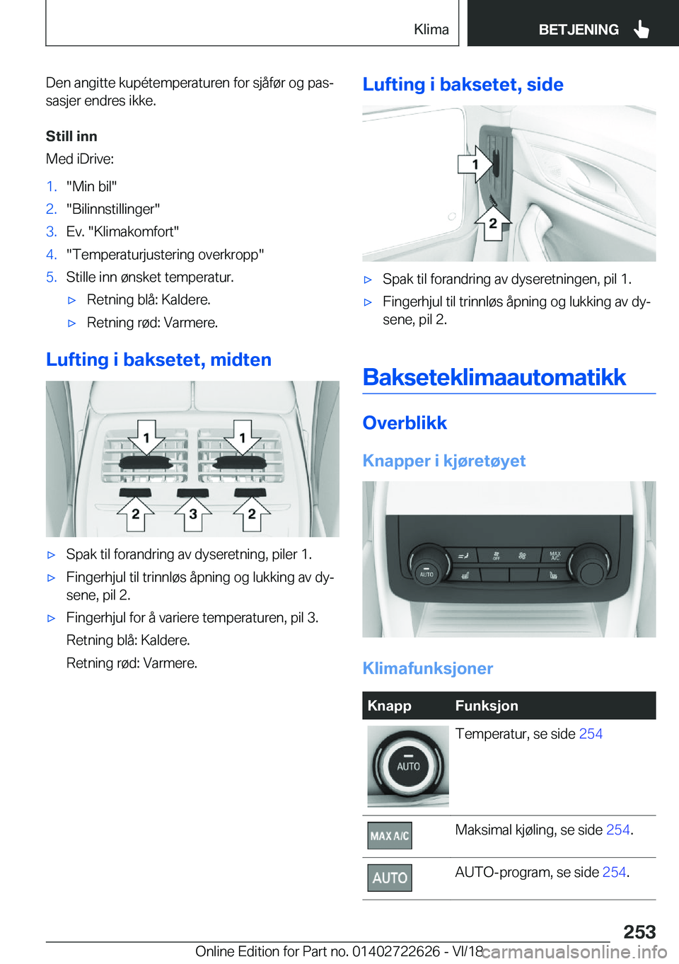 BMW 5 SERIES 2019  InstruksjonsbØker (in Norwegian) �D�e�n��a�n�g�i�t�t�e��k�u�p�