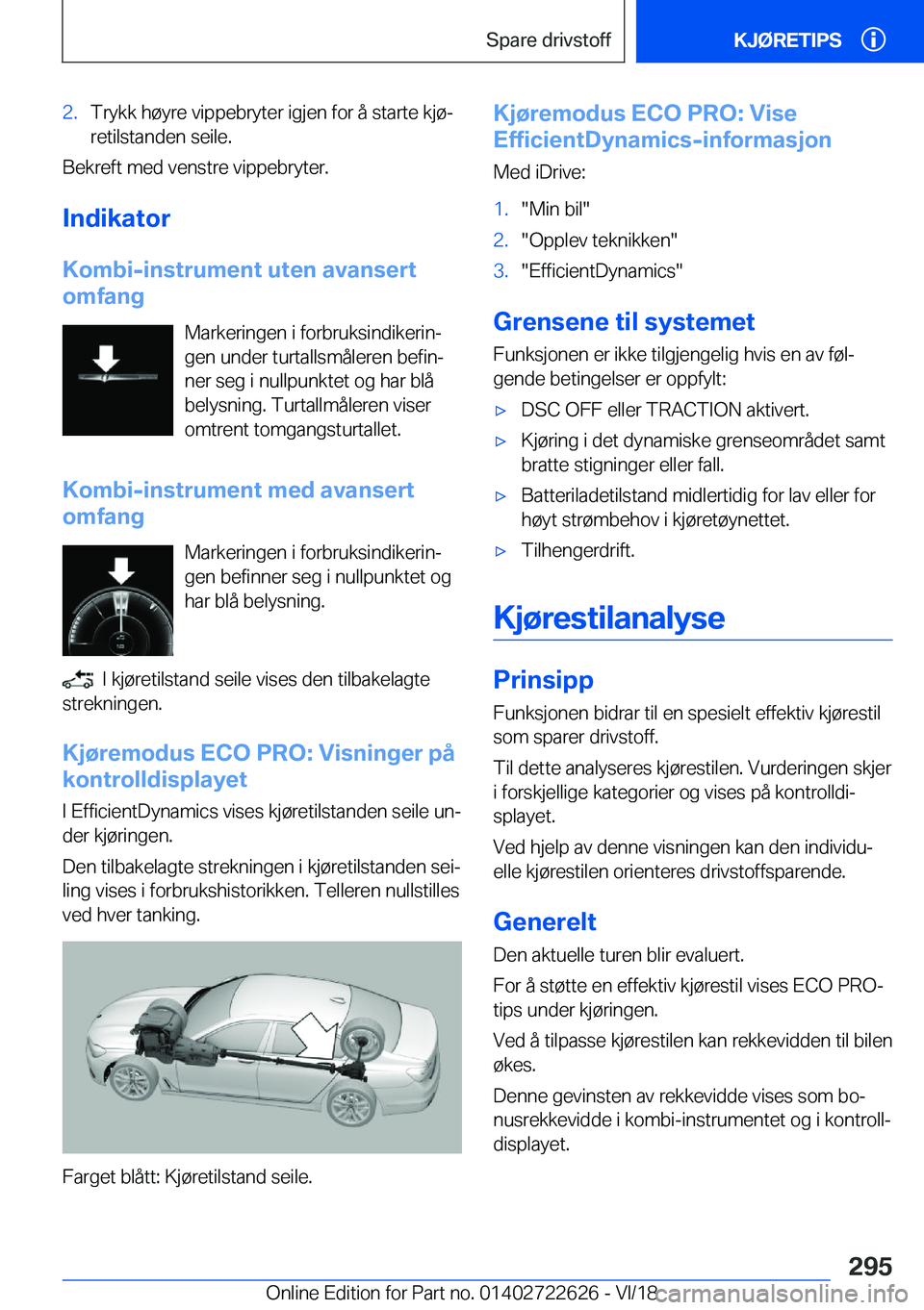BMW 5 SERIES 2019  InstruksjonsbØker (in Norwegian) �2�.�T�r�y�k�k��h�