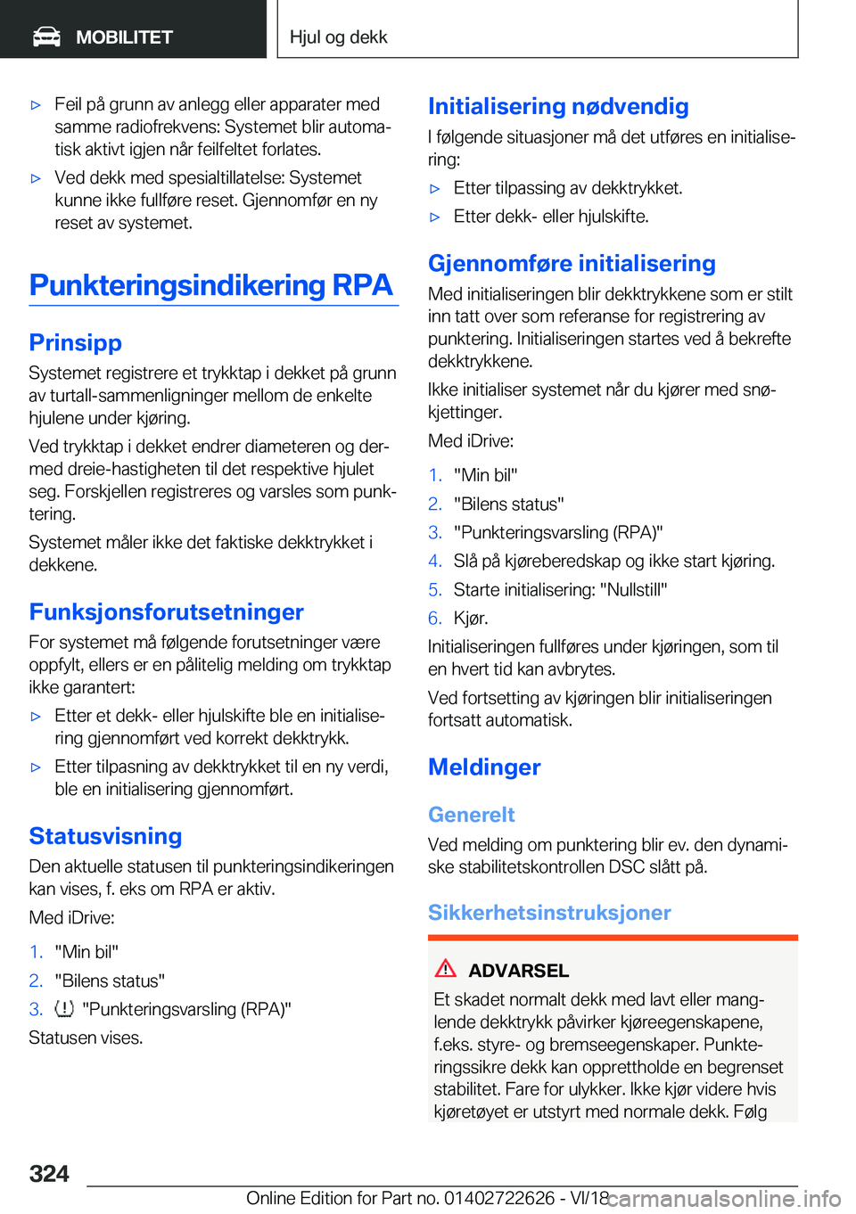 BMW 5 SERIES 2019  InstruksjonsbØker (in Norwegian) x�F�e�i�l��p�å��g�r�u�n�n��a�v��a�n�l�e�g�g��e�l�l�e�r��a�p�p�a�r�a�t�e�r��m�e�d
�s�a�m�m�e��r�a�d�i�o�f�r�e�k�v�e�n�s�:��S�y�s�t�e�m�e�t��b�l�i�r��a�u�t�o�m�aj �t�i�s�k��a�k�t�i�v�t��