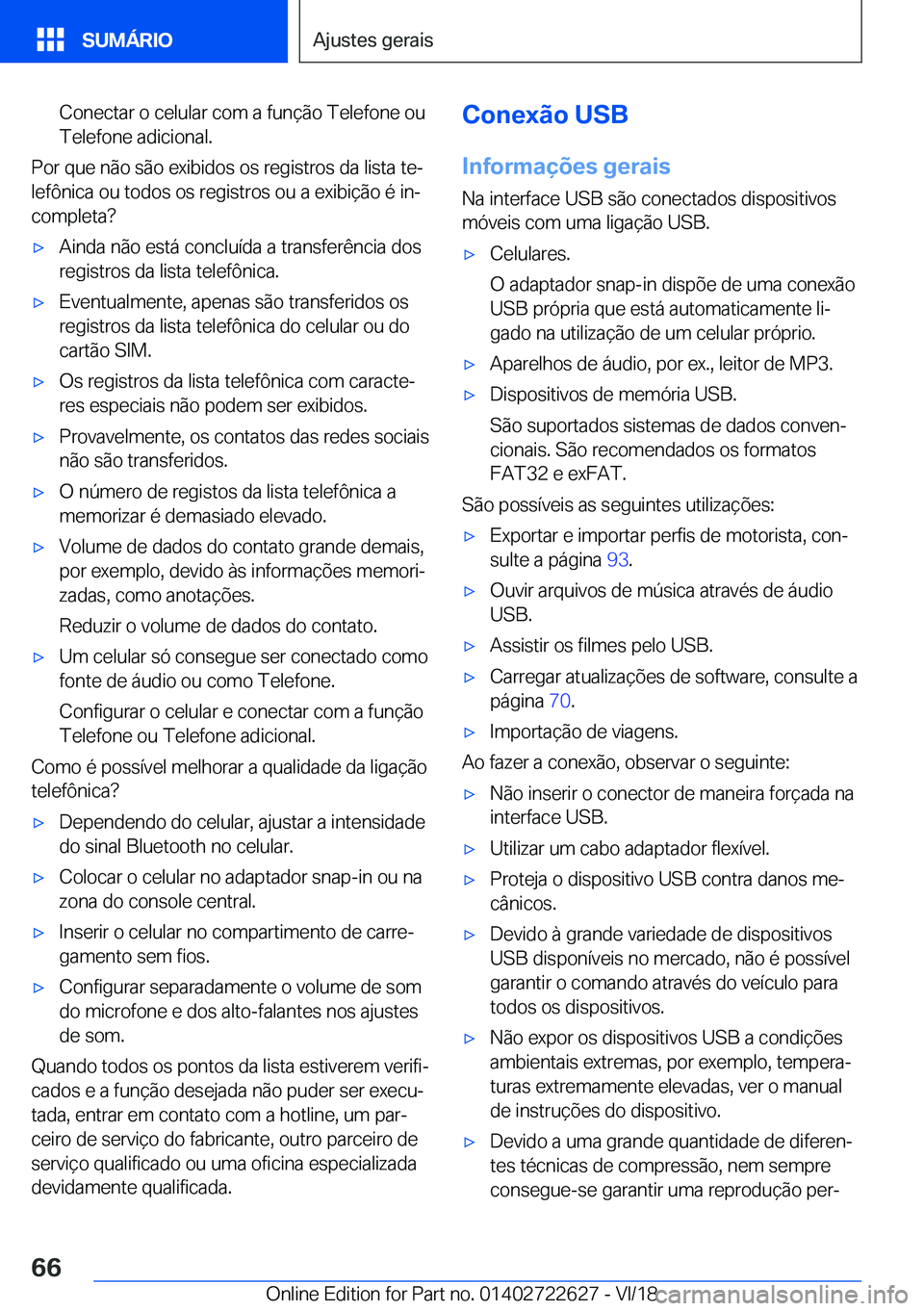 BMW 5 SERIES 2019  Manual do condutor (in Portuguese) �C�o�n�e�c�t�a�r��o��c�e�l�u�l�a�r��c�o�m��a��f�u�n�