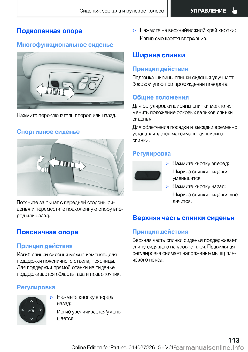 BMW 5 SERIES 2019  Руково 
