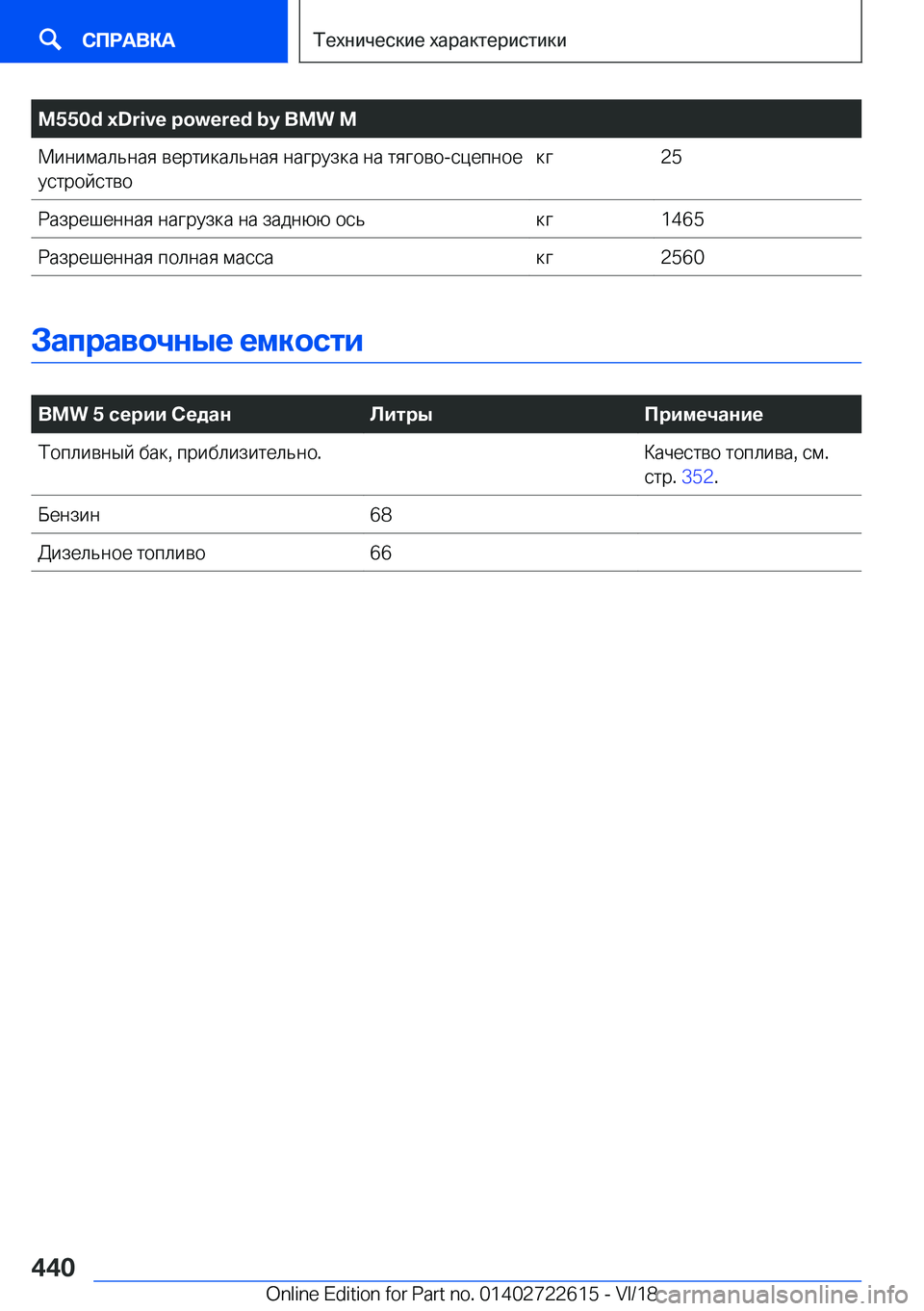 BMW 5 SERIES 2019  Руково �M�5�5�0�d��x�D�r�i�v�e��p�o�w�e�r�e�d��b�y��B�M�W��M 