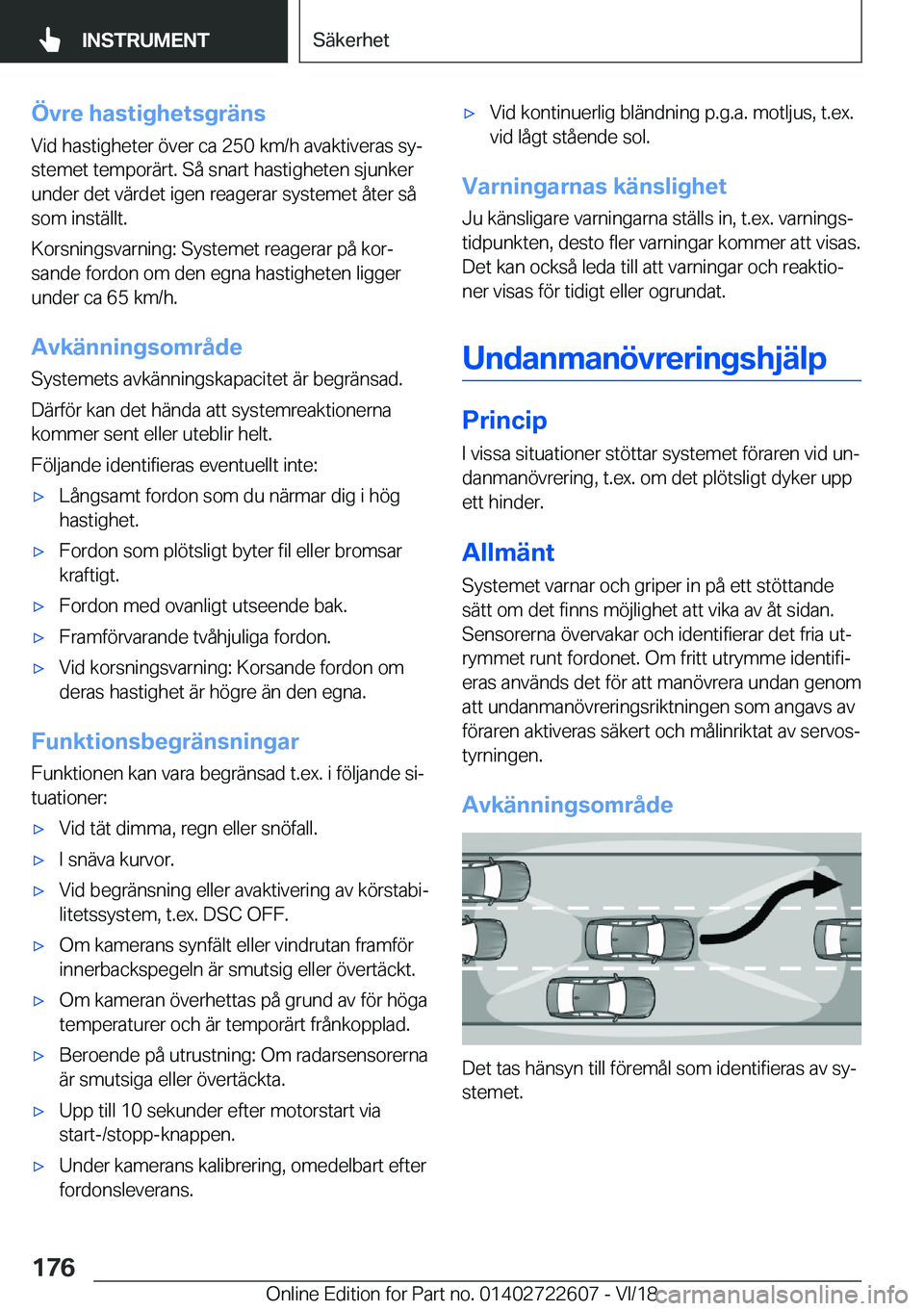 BMW 5 SERIES 2019  InstruktionsbÖcker (in Swedish) �