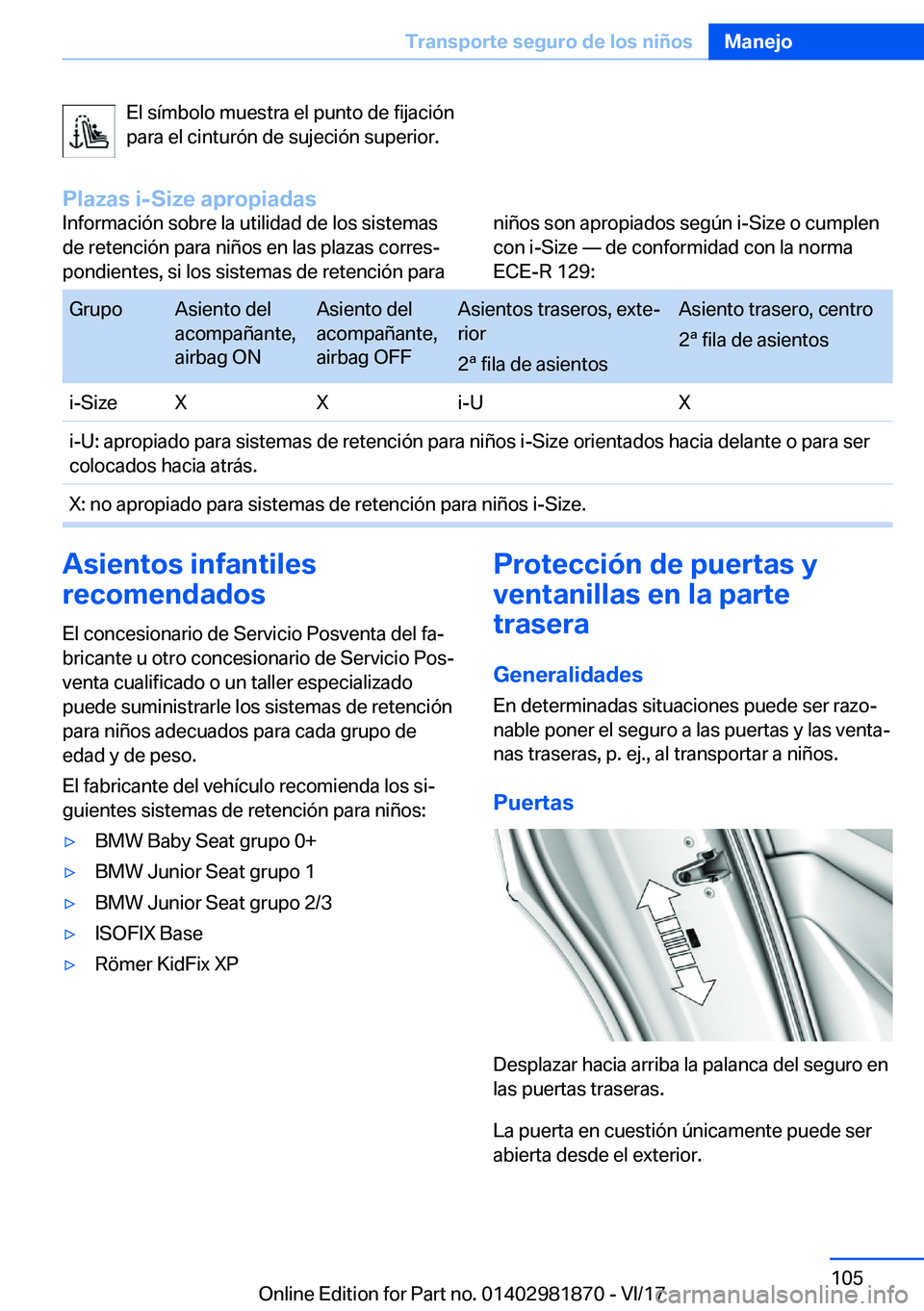 BMW 5 SERIES 2018  Manuales de Empleo (in Spanish) �E�l� �s�