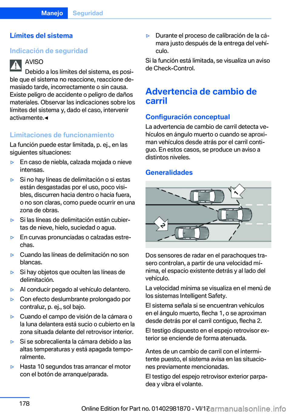 BMW 5 SERIES 2018  Manuales de Empleo (in Spanish) �L�