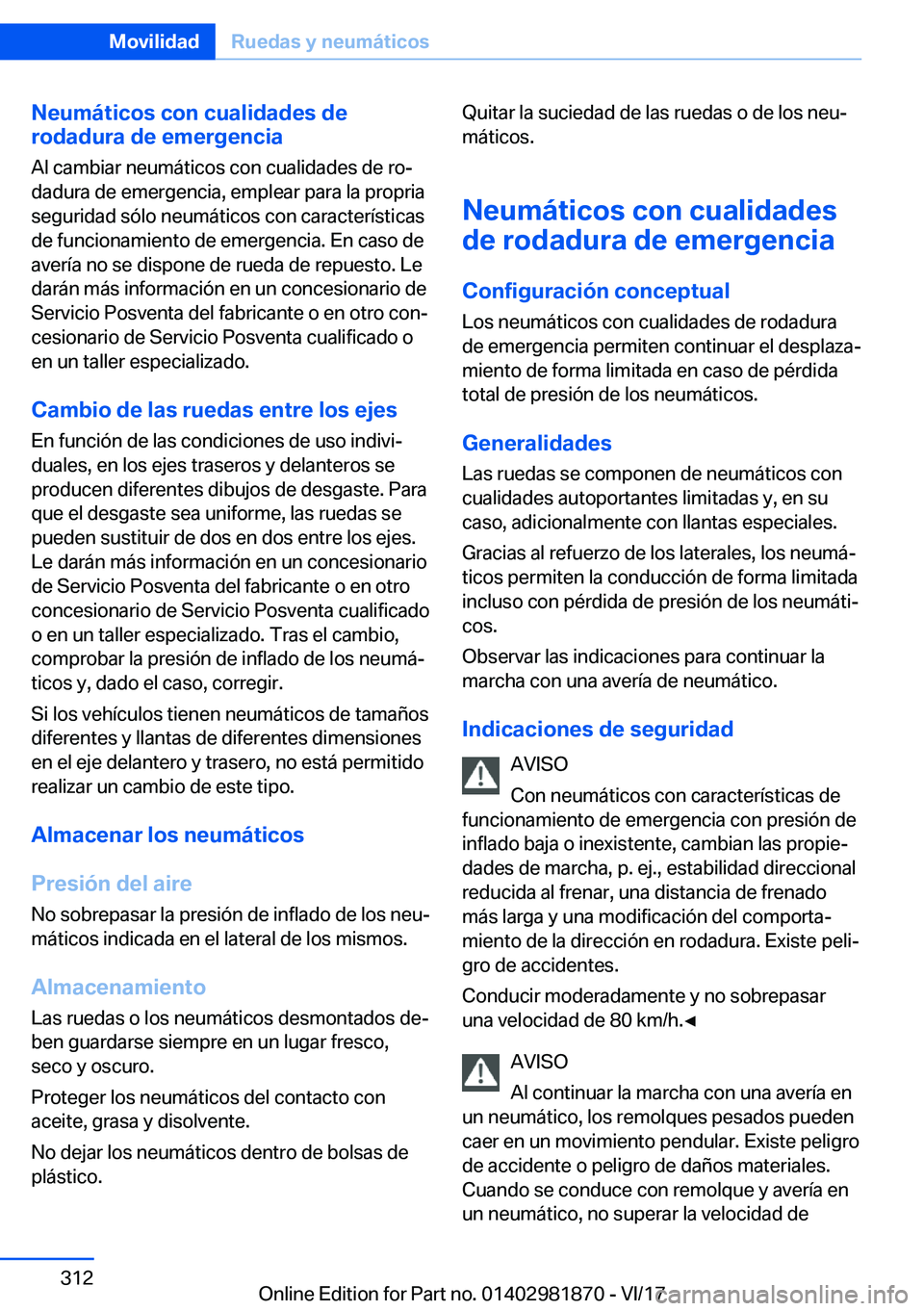 BMW 5 SERIES 2018  Manuales de Empleo (in Spanish) �N�e�u�m�